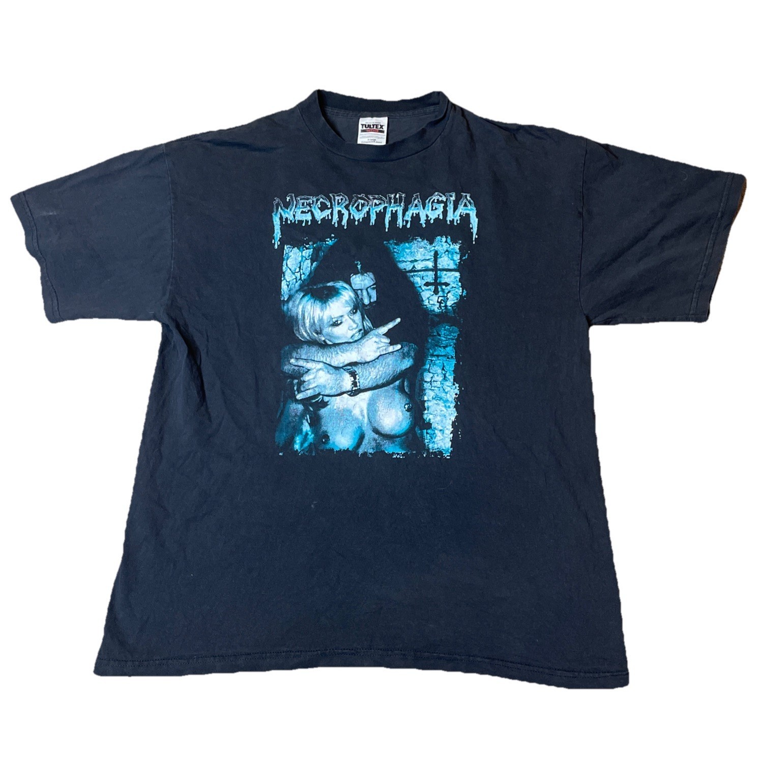 Collection Necrophagia Death metal band Shirt Unisex Rare S-5XL DD336