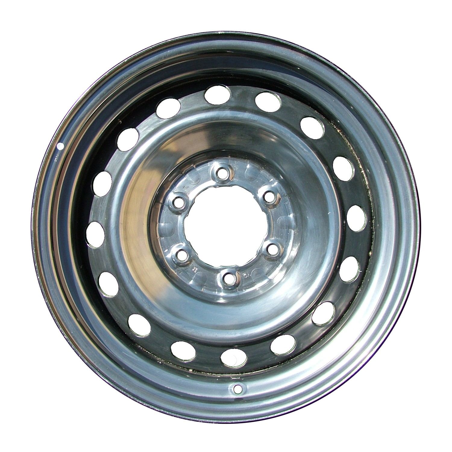 Refurbished Painted Black Steel Wheel 17 x 7.5 4261135340