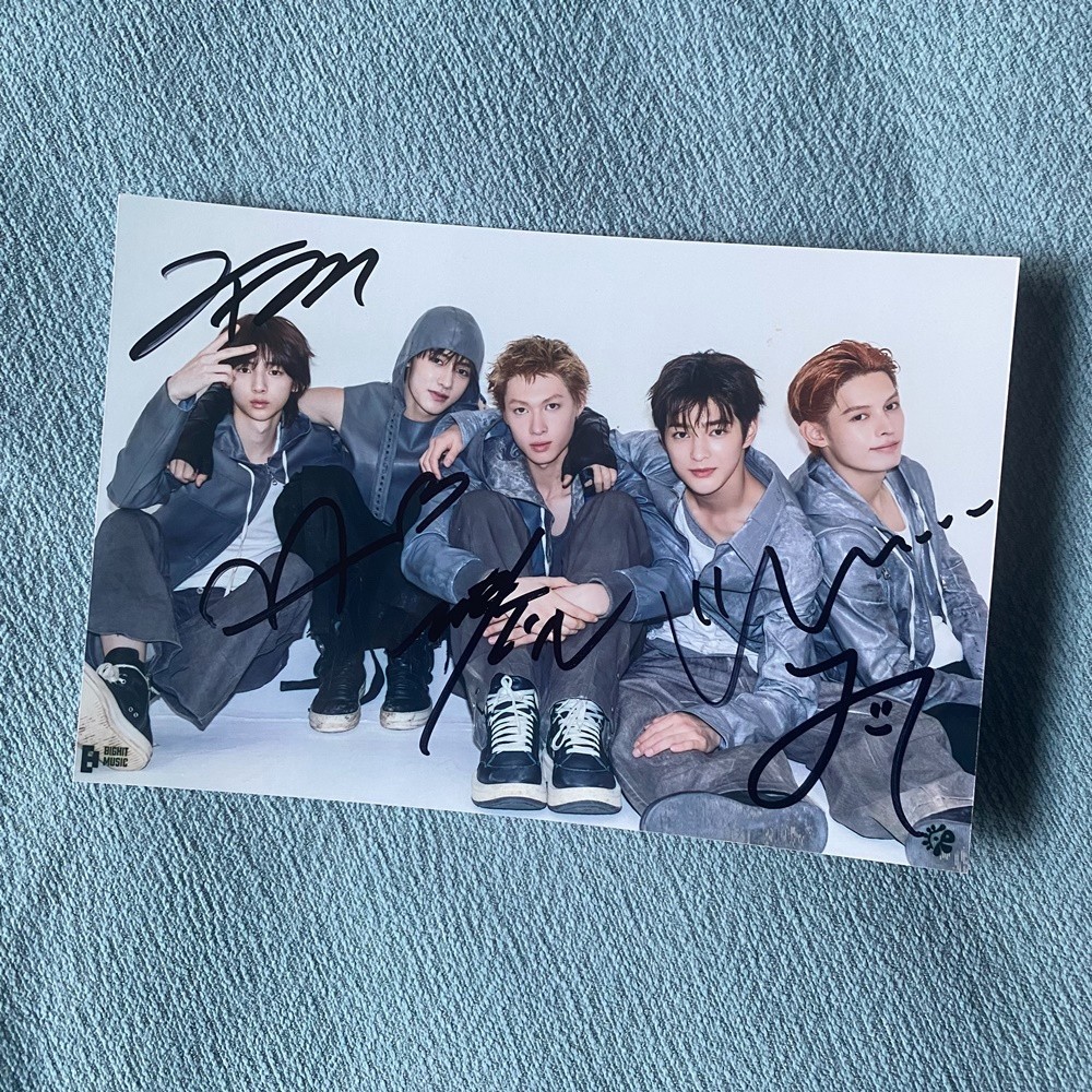 CORTIS GROUP Photo Autographed SIGNED K-POP Collection 4*6 2025