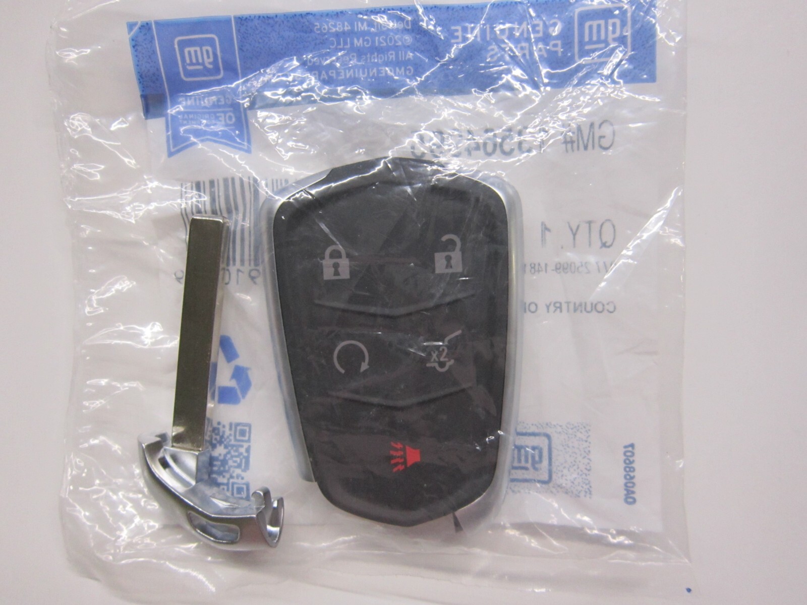 NEW OEM 2020-2025 CADILLAC XT5 XT6 KEYLESS REMOTE SMART KEY FOB 13564995 434Mhz