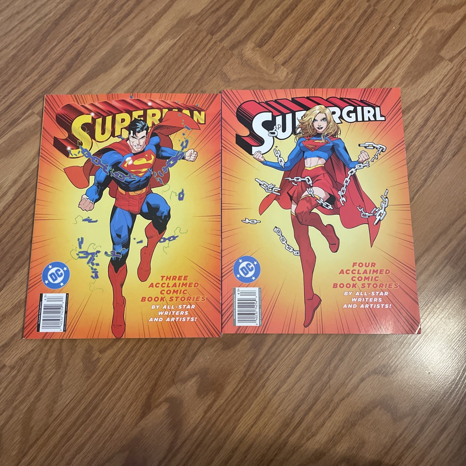 Superman And Supergirl Comic Magazines By All- Star Writers And Artists