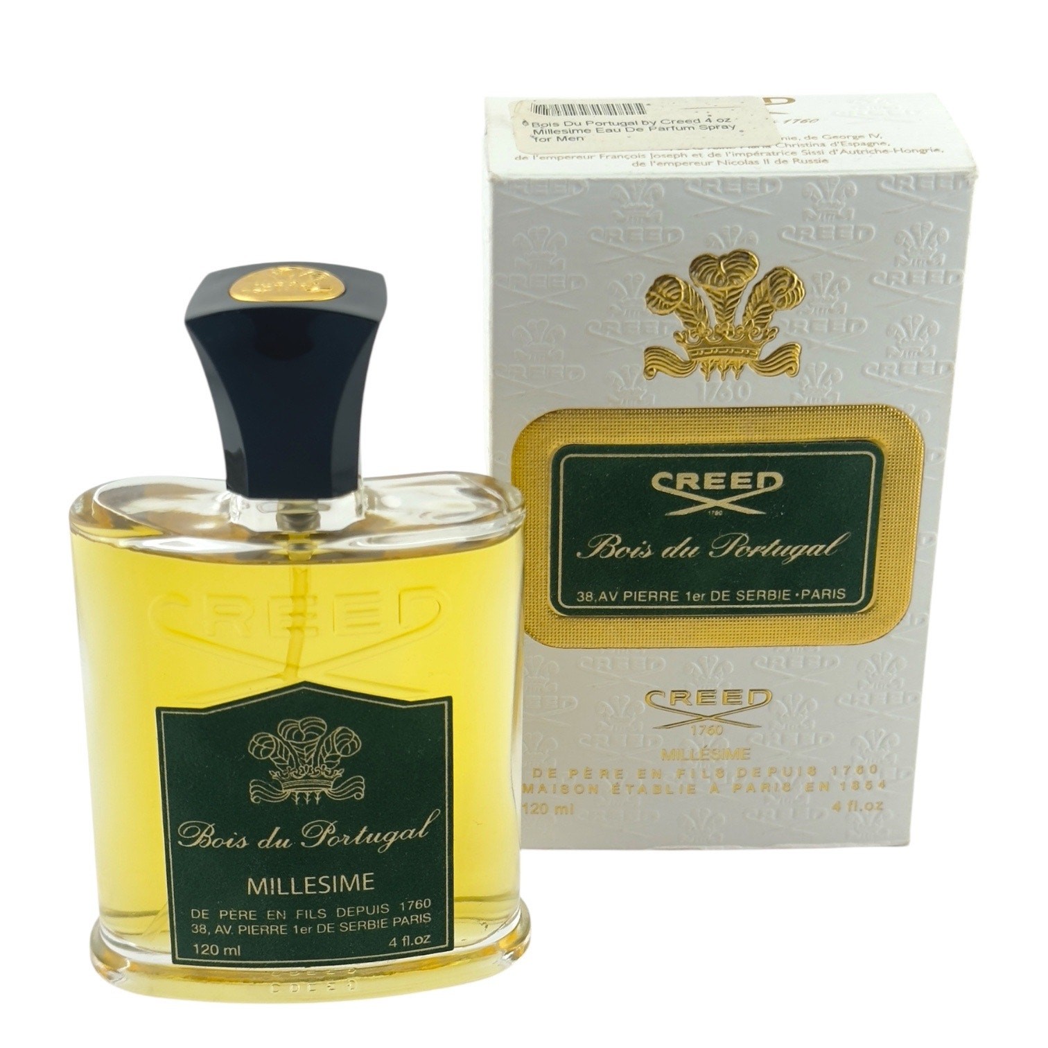 Creed Bois du Portugal Millesime EDP 120ml 4oz Vintage Batch Pre Reform NIB