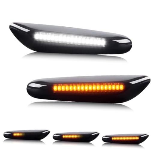 Switchback Sequential Amber& White LED Side Marker Sequential Amber&White