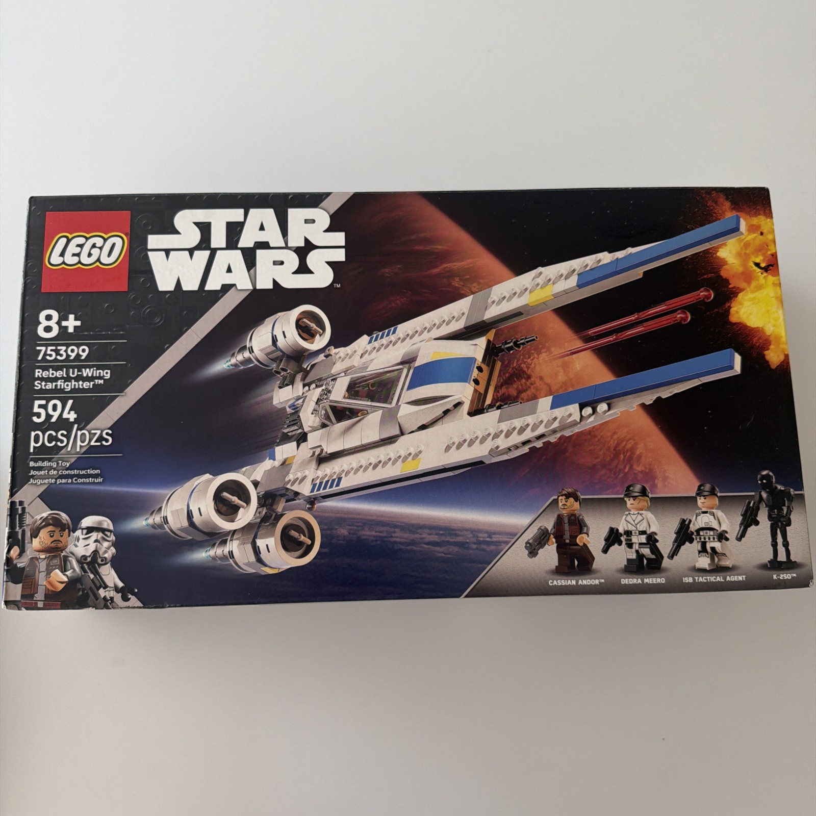 LEGO Star Wars: Rebel U-Wing Starfighter 75399 New Sealed In Box LEGO Star Wars: Rebel U-Wing Starfighter 75399 New Sealed In Box