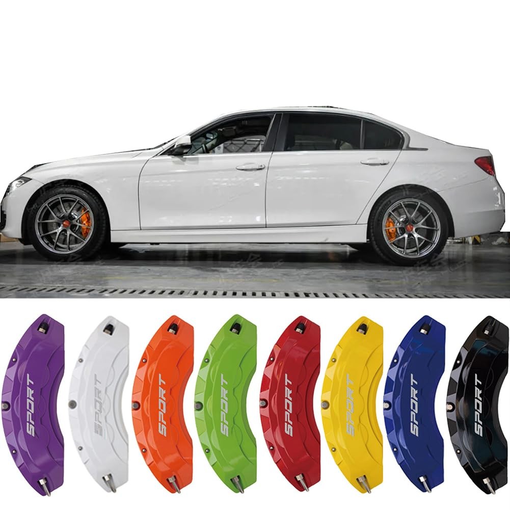 Brake Caliper Covers for BMW 1 2 3 4 5 6 7 X1 X2 X3 X4 X5 X6 I3 I3X 2pc Rear