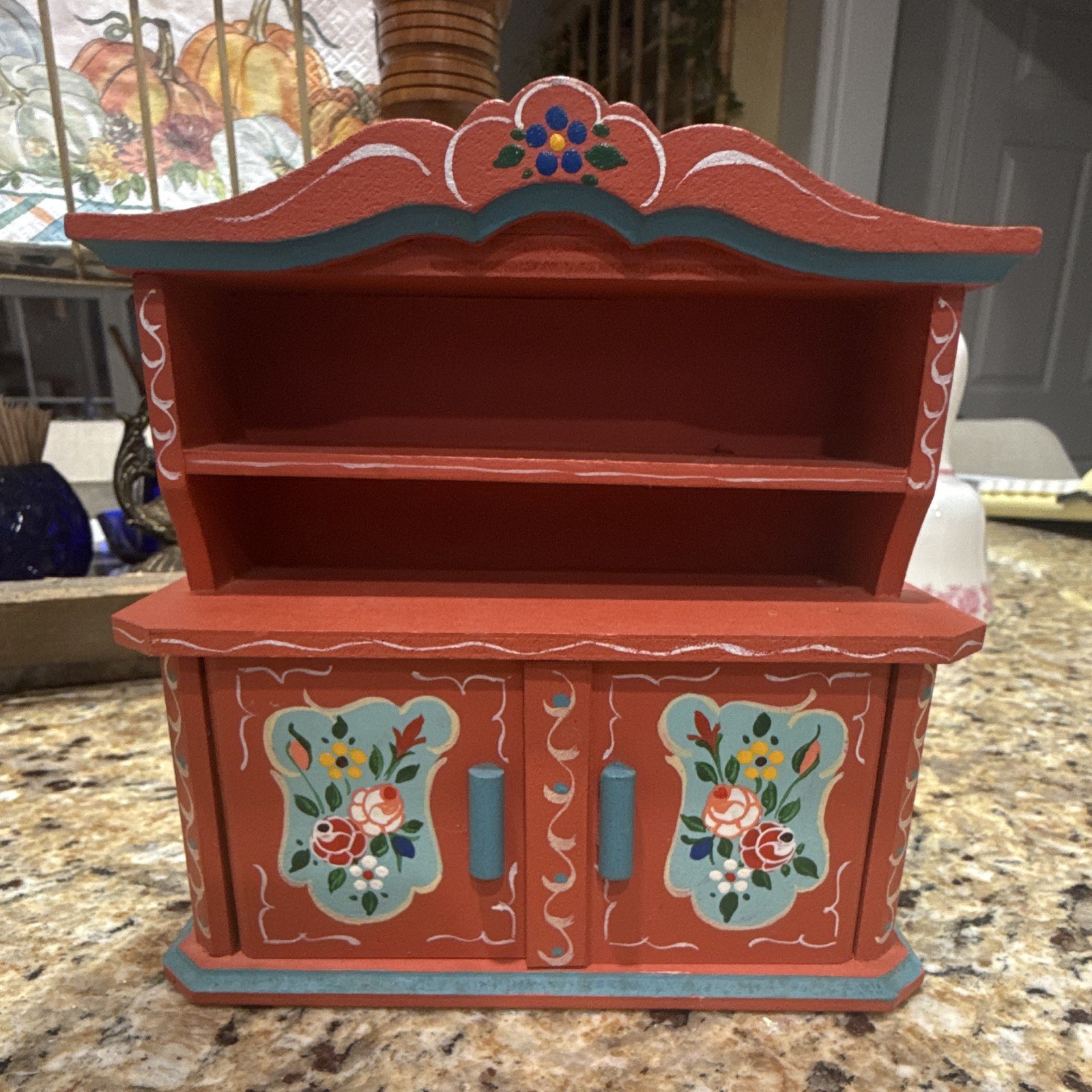 Vintage Dora Kuhn Dollhouse Hutch Furniture