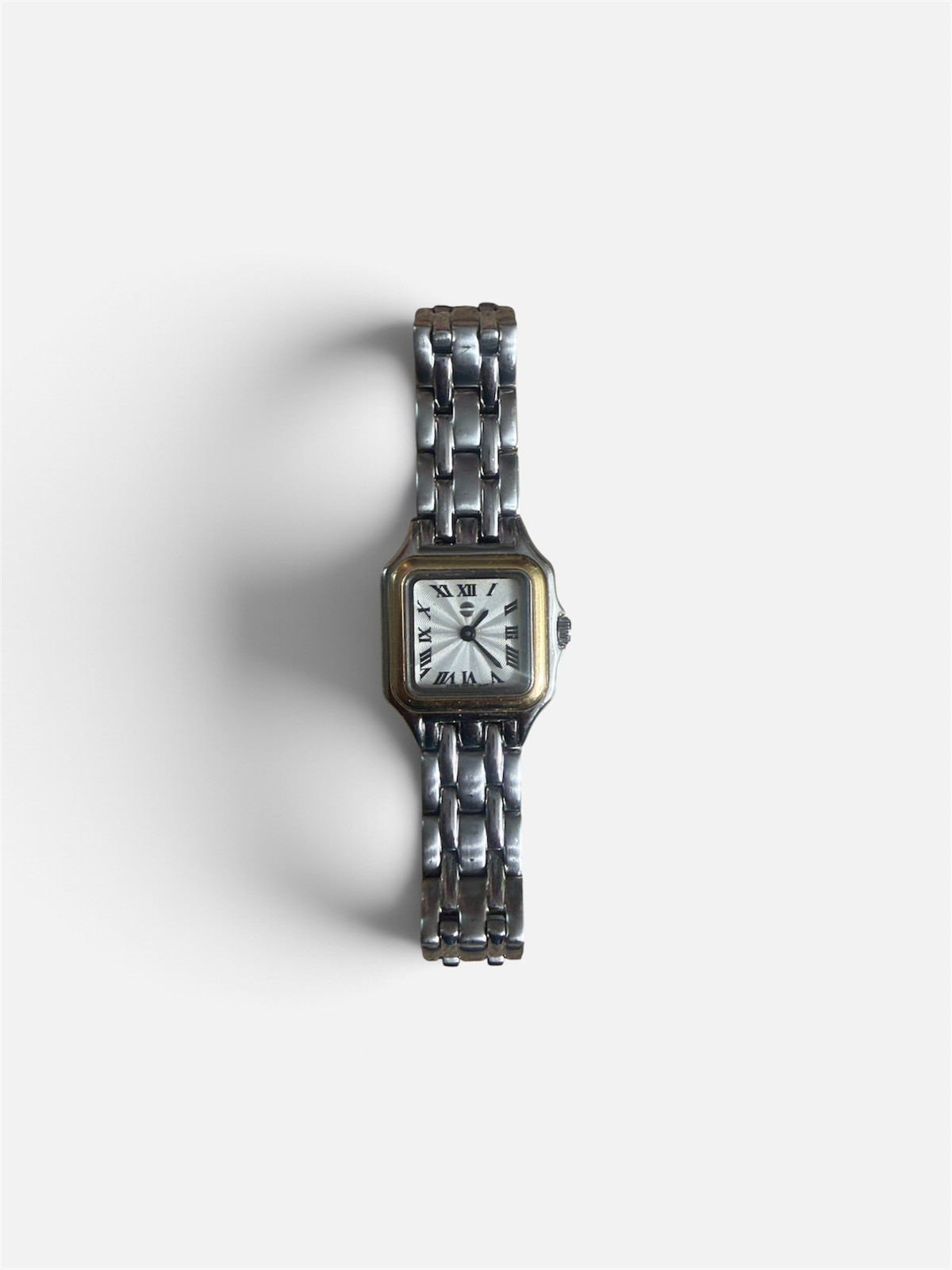 Elegant Vintage Stainless Steel 18k Yellow Gold Ladies Watch w/ Swiss movement Elegant Vintage Stainless Steel 18k Yellow Gold Ladies Watch w/ Swiss movement