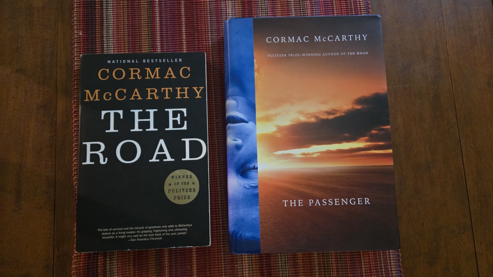 Cormac McCarthy Book Lot - The Passenger Hardcover 1st Ed & The Road Paperback Cormac McCarthy Book Lot - The Passenger Hardcover 1st Ed & The Road Paperback