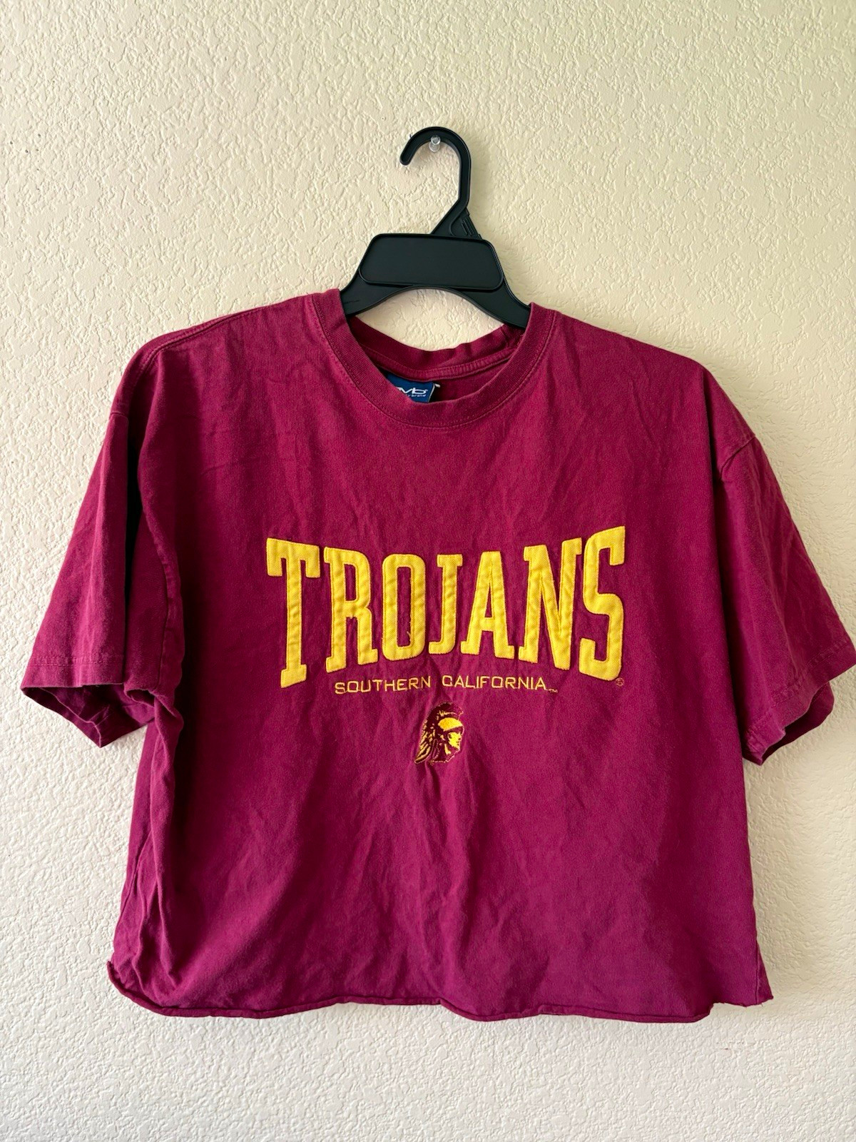 OVB Vintage USC Trojans Southern California Burgundy & Gold T-Shirt OVB Vintage USC Trojans Southern California Burgundy & Gold T-Shirt