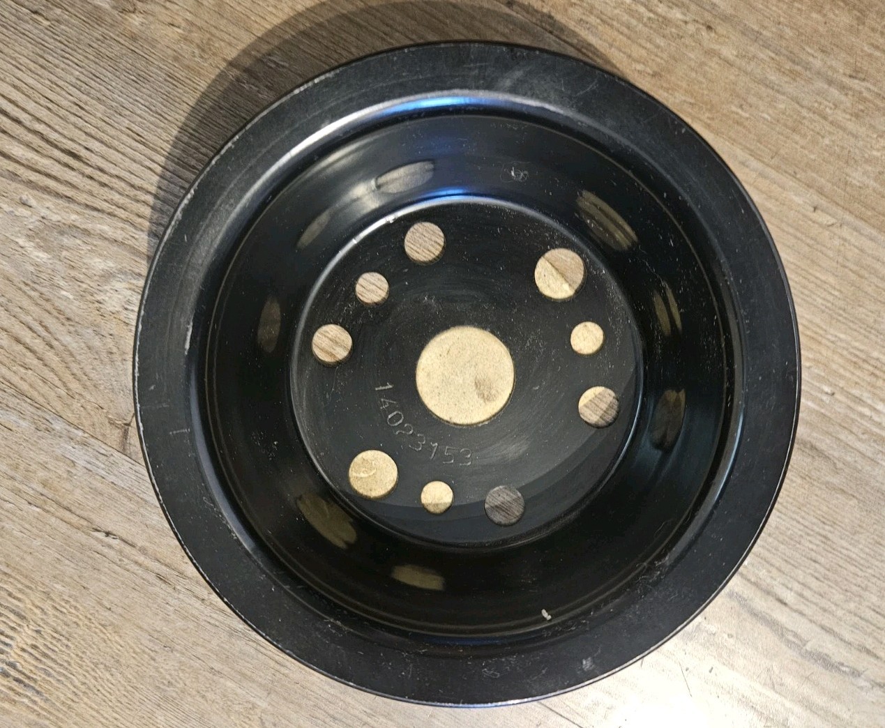 1975-1982 Chevrolet C3 Corvette Crankshaft pulley w/power steering GM OEM NOS
