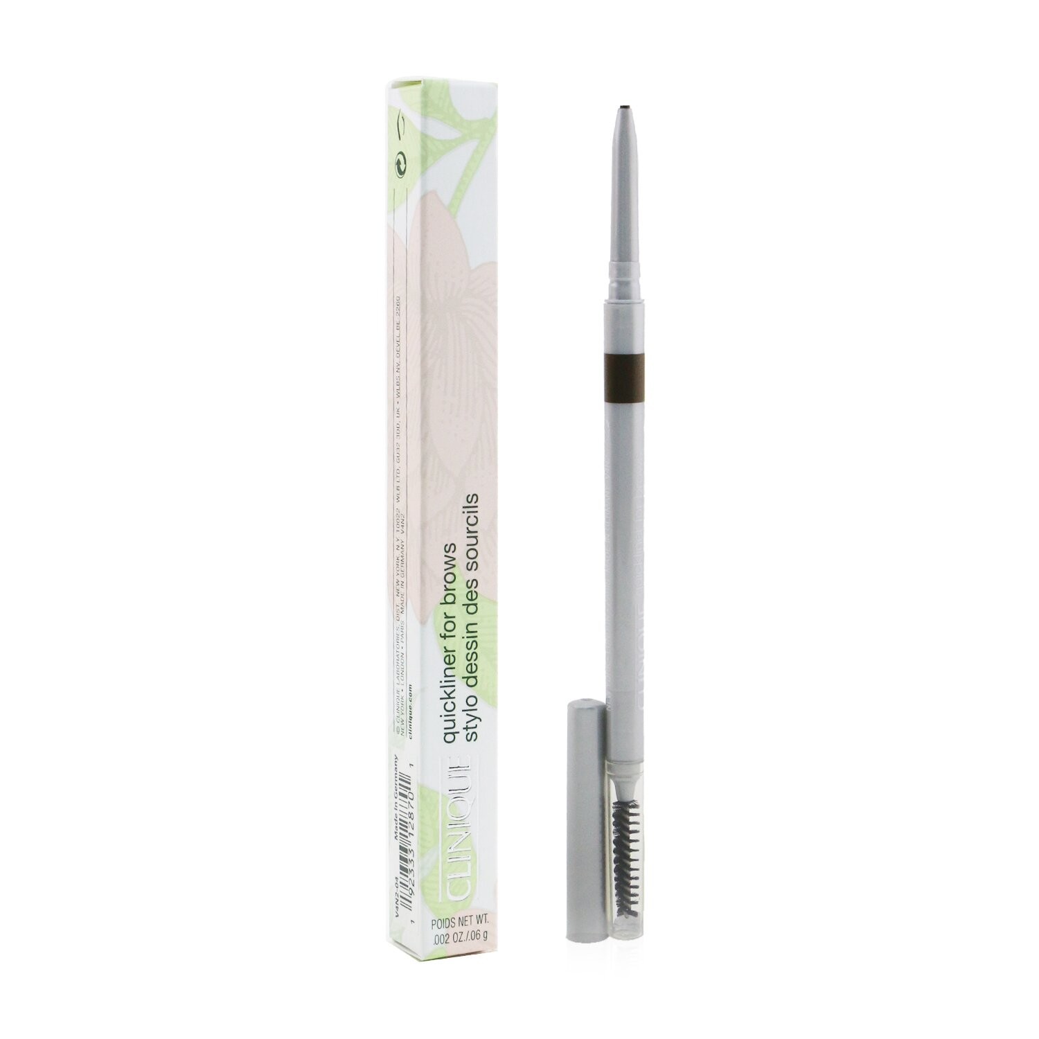 Clinique Ladies Quickliner For Brows 0.002 oz # 04 Deep Brown Makeup