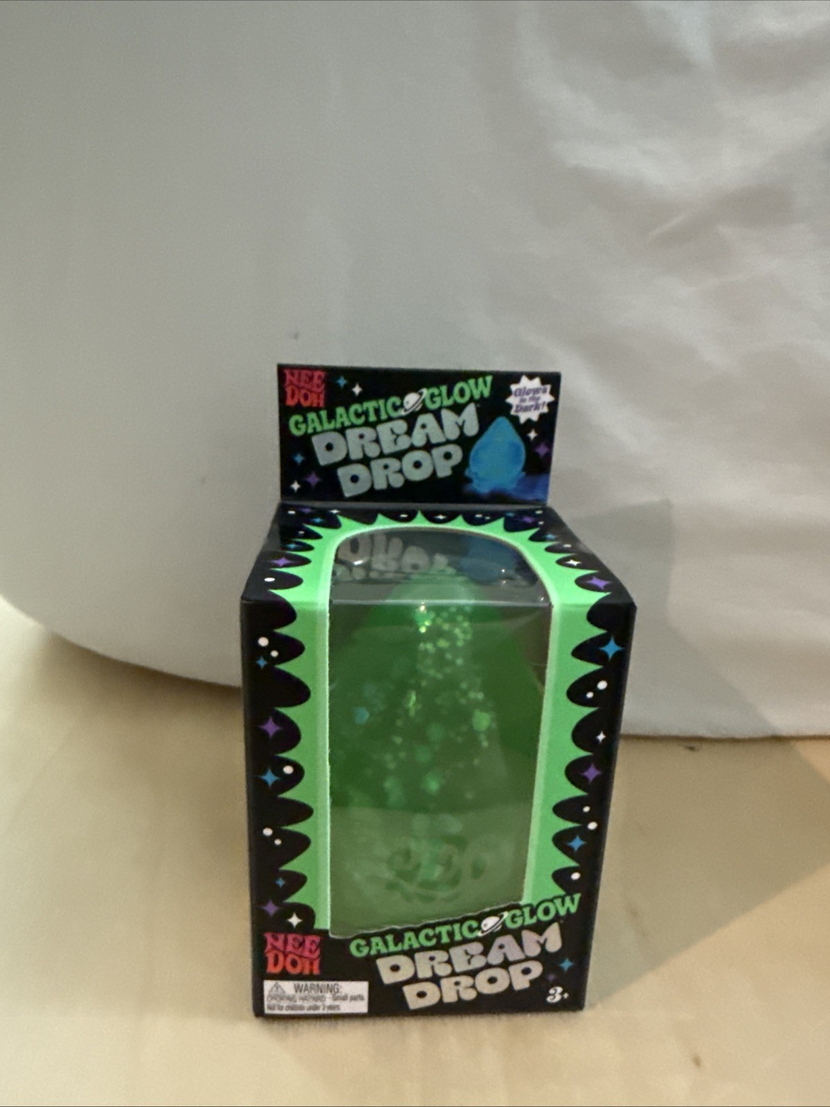 Needoh Dream Drop Galactic Glow Green Authentic Rare Brand New