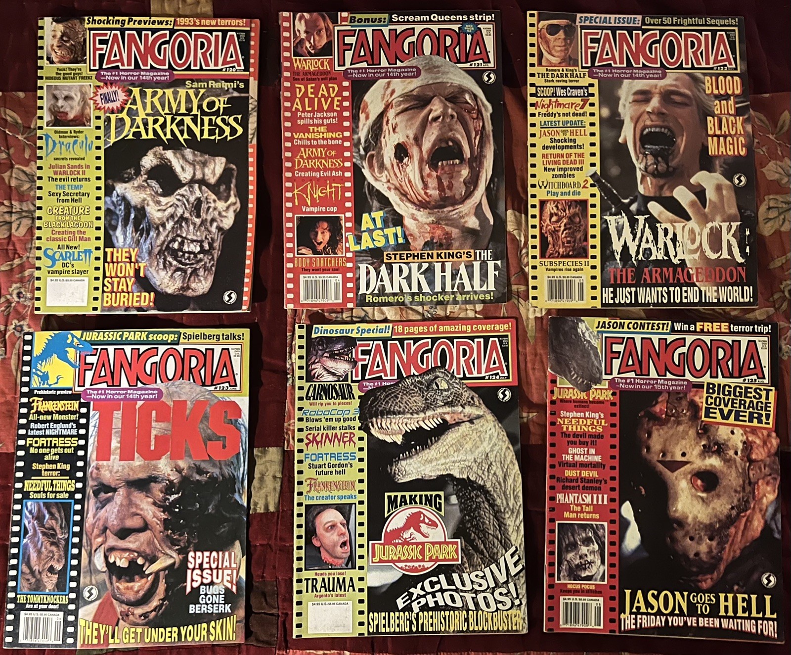 Fangoria Magazine 120 121 122 123 124 125 Fangoria Magazine 120 121 122 123 124 125
