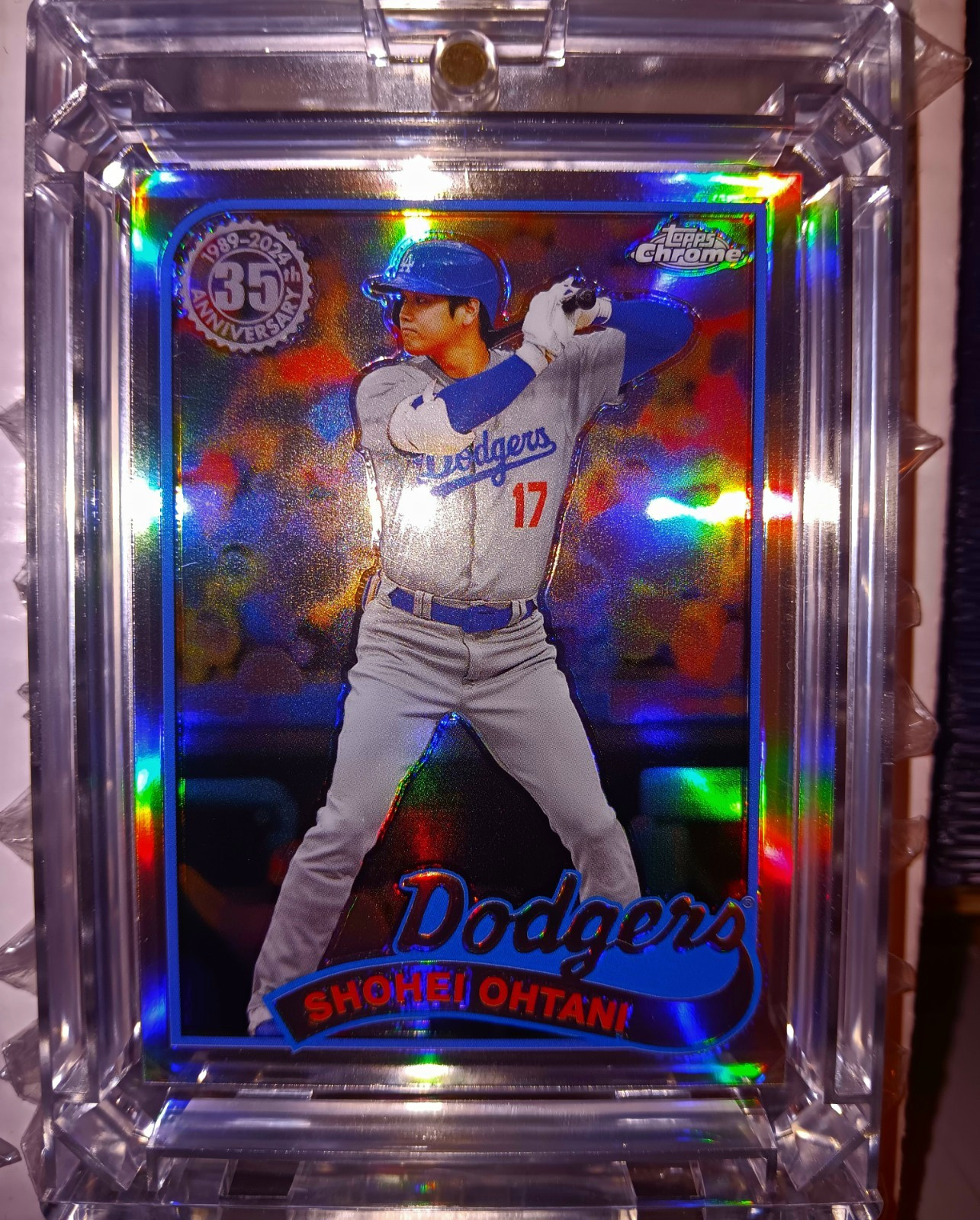 Topps 2024 Chrome Shohei Ohtani Los Angeles Dodgers 1989 #90CB-5 / 10 AVAILABLE