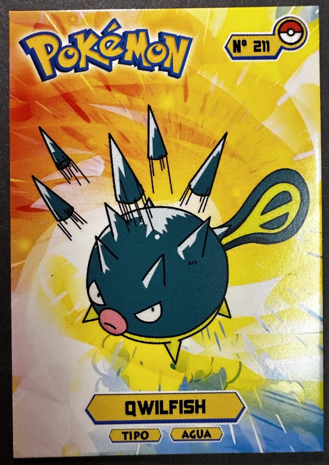 QWILFISH - POKEMON JOHTO CARDS TOP POKEDEX CCG FOIL QWILFISH - POKEMON JOHTO CARDS TOP POKEDEX CCG FOIL
