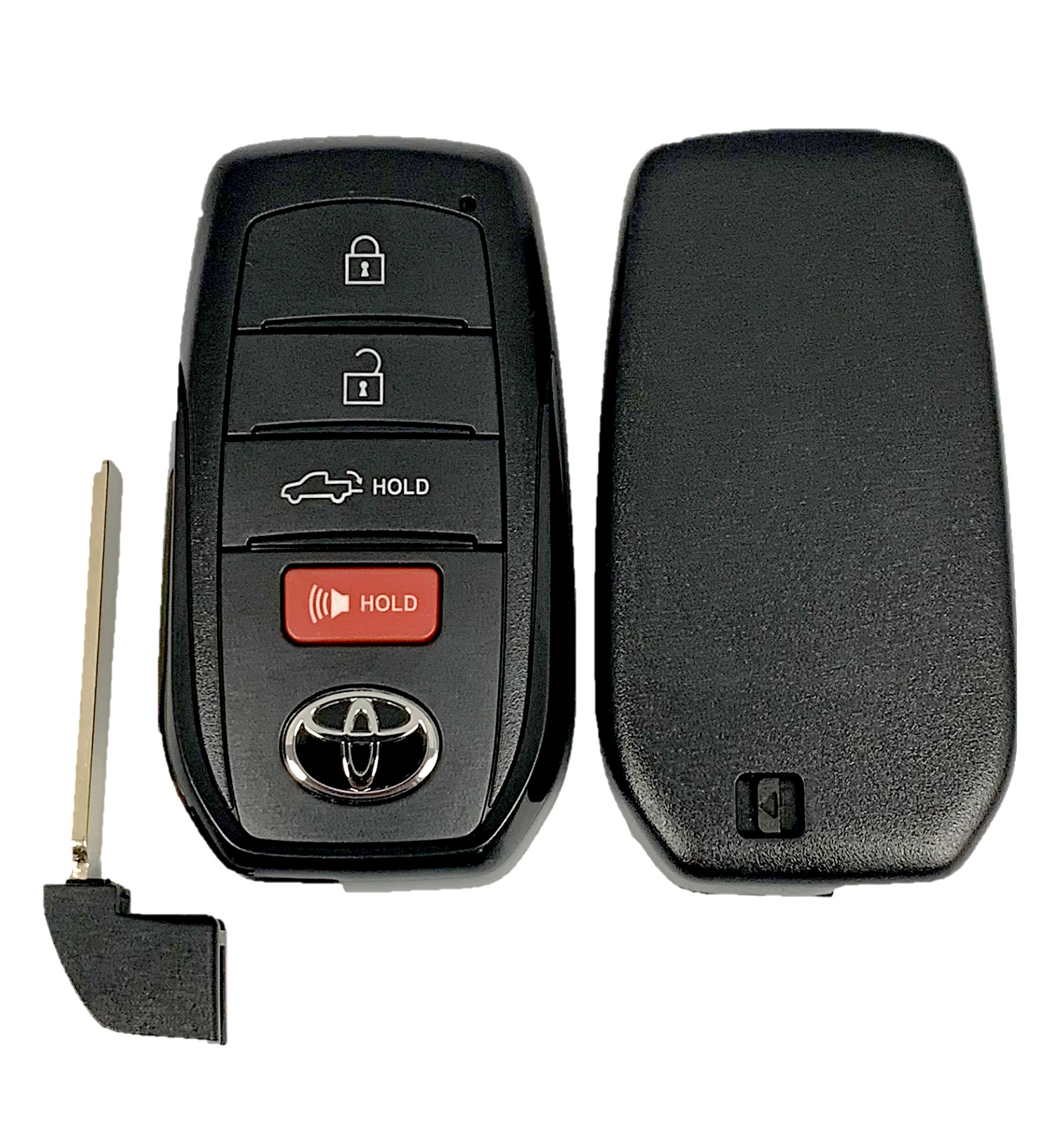 OEM Toyota Tundra Keyless Remote + Uncut Key 4Btn OEM Toyota HYQ14FBX OEM Toyota Tundra Keyless Remote + Uncut Key 4Btn OEM Toyota HYQ14FBX