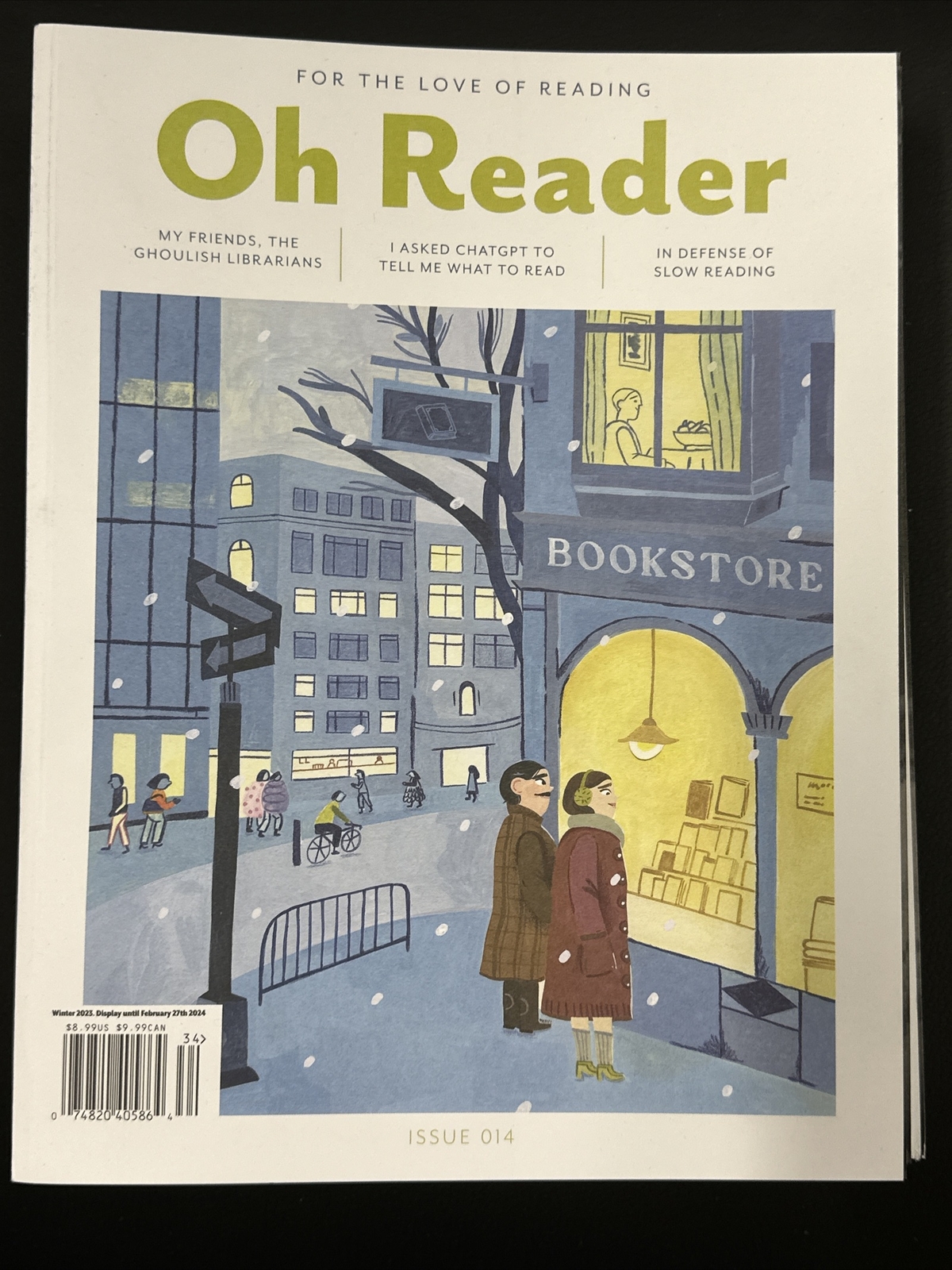 Oh Reader Magazine Issue 14 Winter 2023 For the love of reading