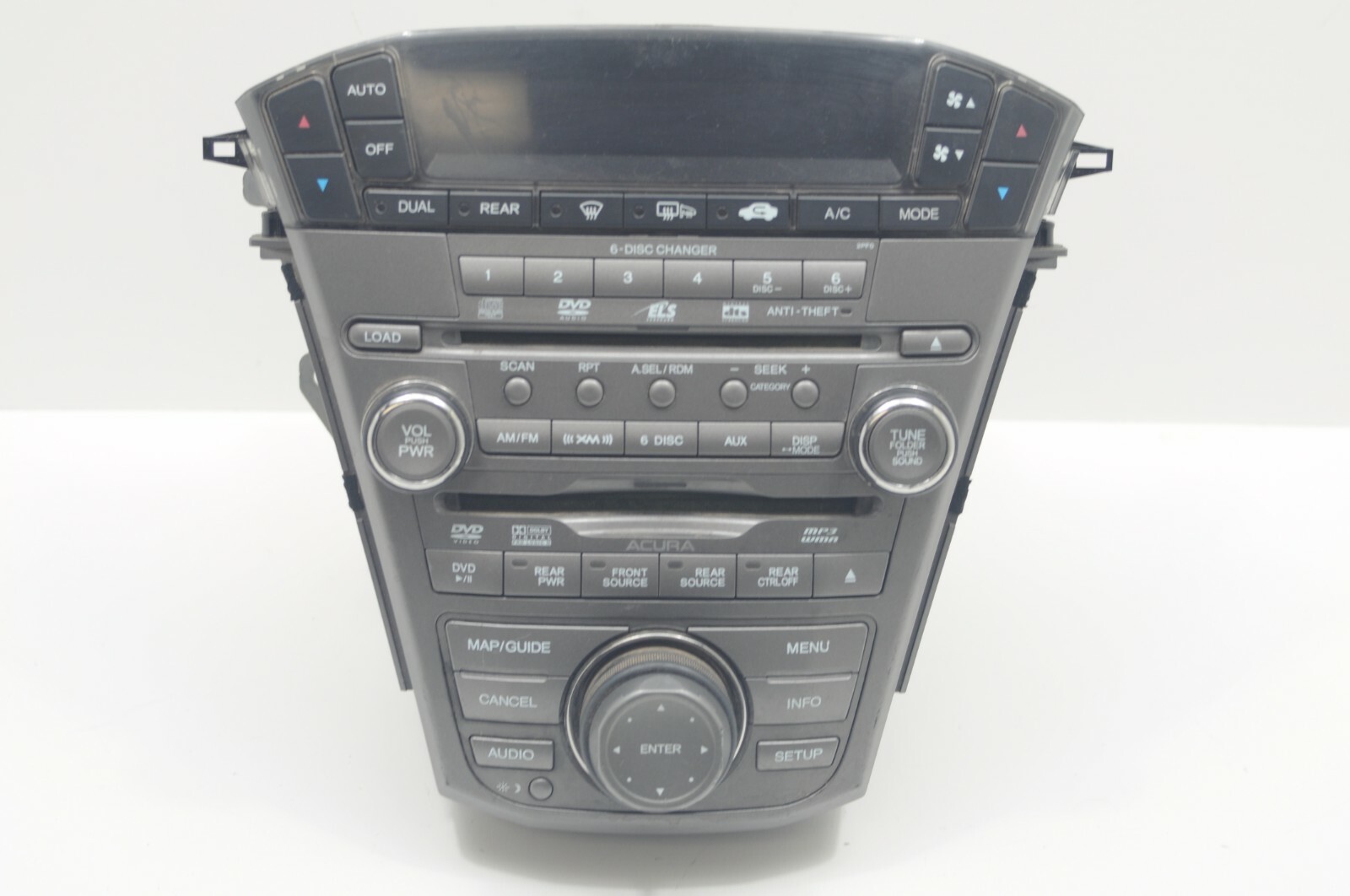 ✅ 07 - 09 ACURA MDX OEM GPS Radio Navigation DVD 6 CD Changer MP3 Player W/Code