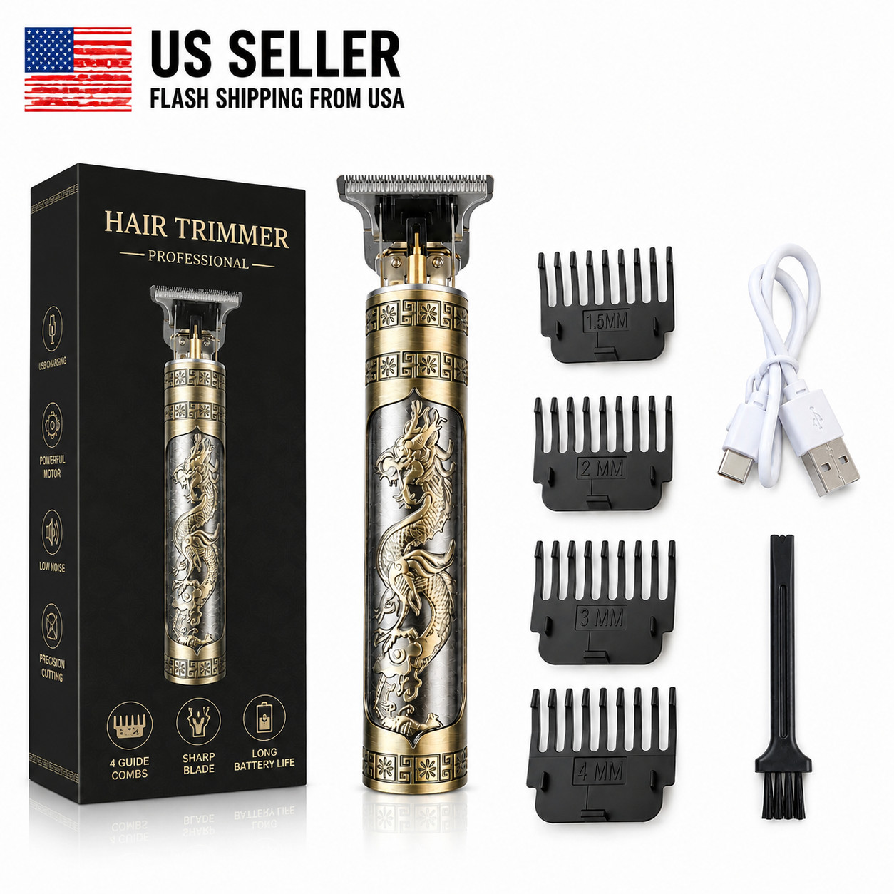 Vintage T9 Barbeador Dragon Beard Hair Trimmer Cutter Machine for Men Vintage T9 Barbeador Dragon Beard Hair Trimmer Cutter Machine for Men