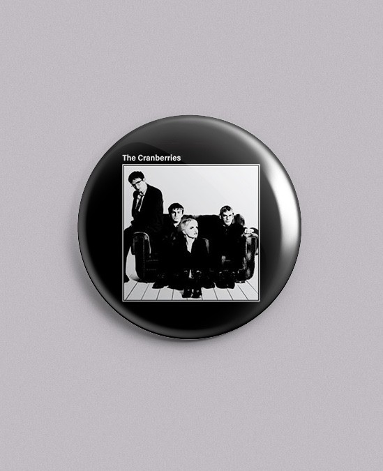 The Cranberries - Pin, Badge, Button -1.25 The Cranberries - Pin, Badge, Button -1.25