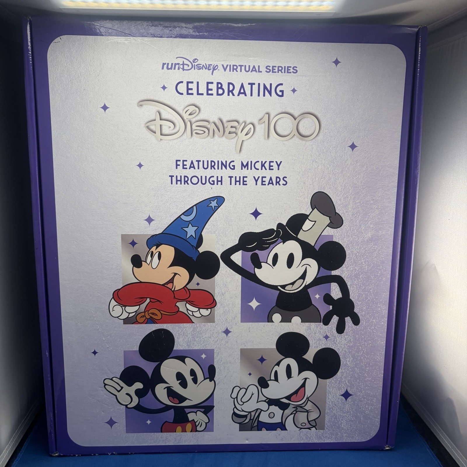 Rare- runDisney Virtual Series 2023 Mickey Mouse Collectible Set Disney 100