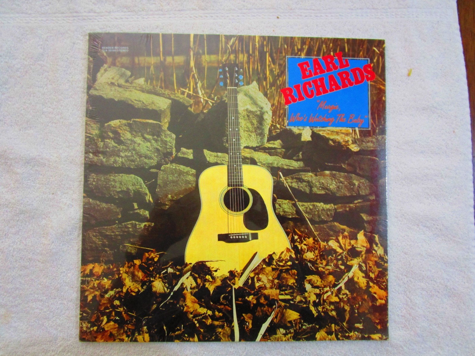 Margie, Who's Watching the Baby LP by Earl Richards (1982, Berden Records)