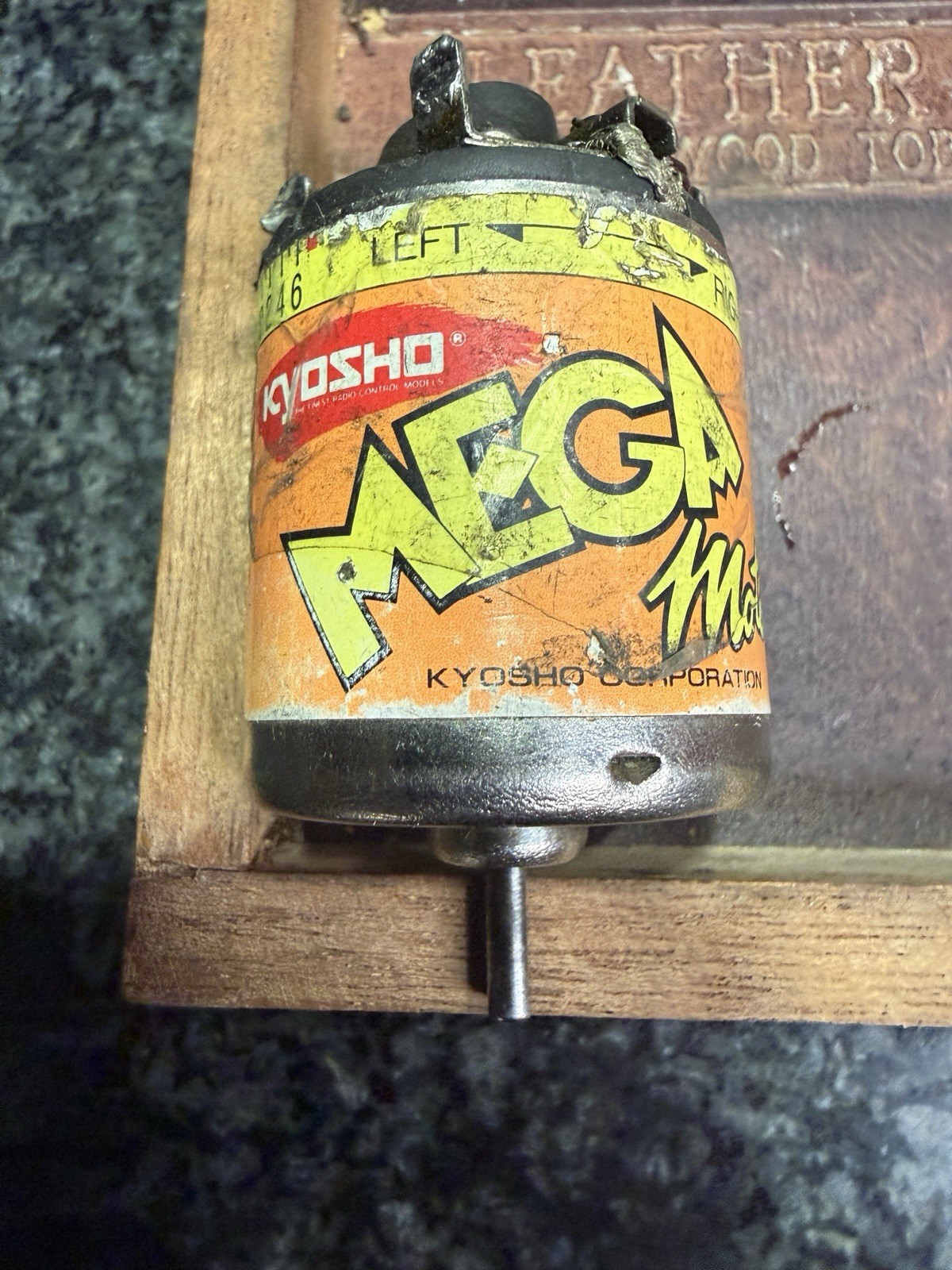Brushed Vintage Kyosho Mega Motor Modified 12 Turn (12x2) Tested Brushed Vintage Kyosho Mega Motor Modified 12 Turn (12x2) Tested