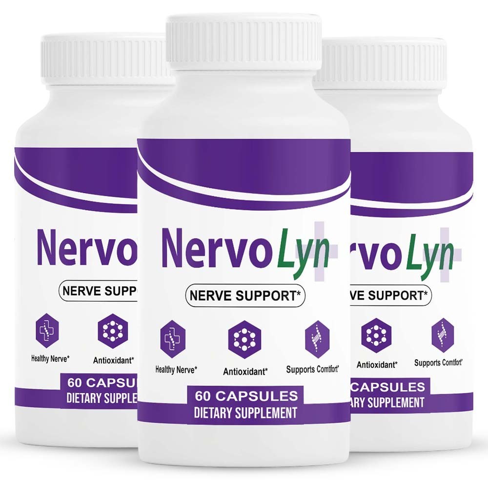 (3 Pack) NervoLyn Capsules, All-Natural Nervo Lyn for Nerve Health Support (3 Pack) NervoLyn Capsules, All-Natural Nervo Lyn for Nerve Health Support