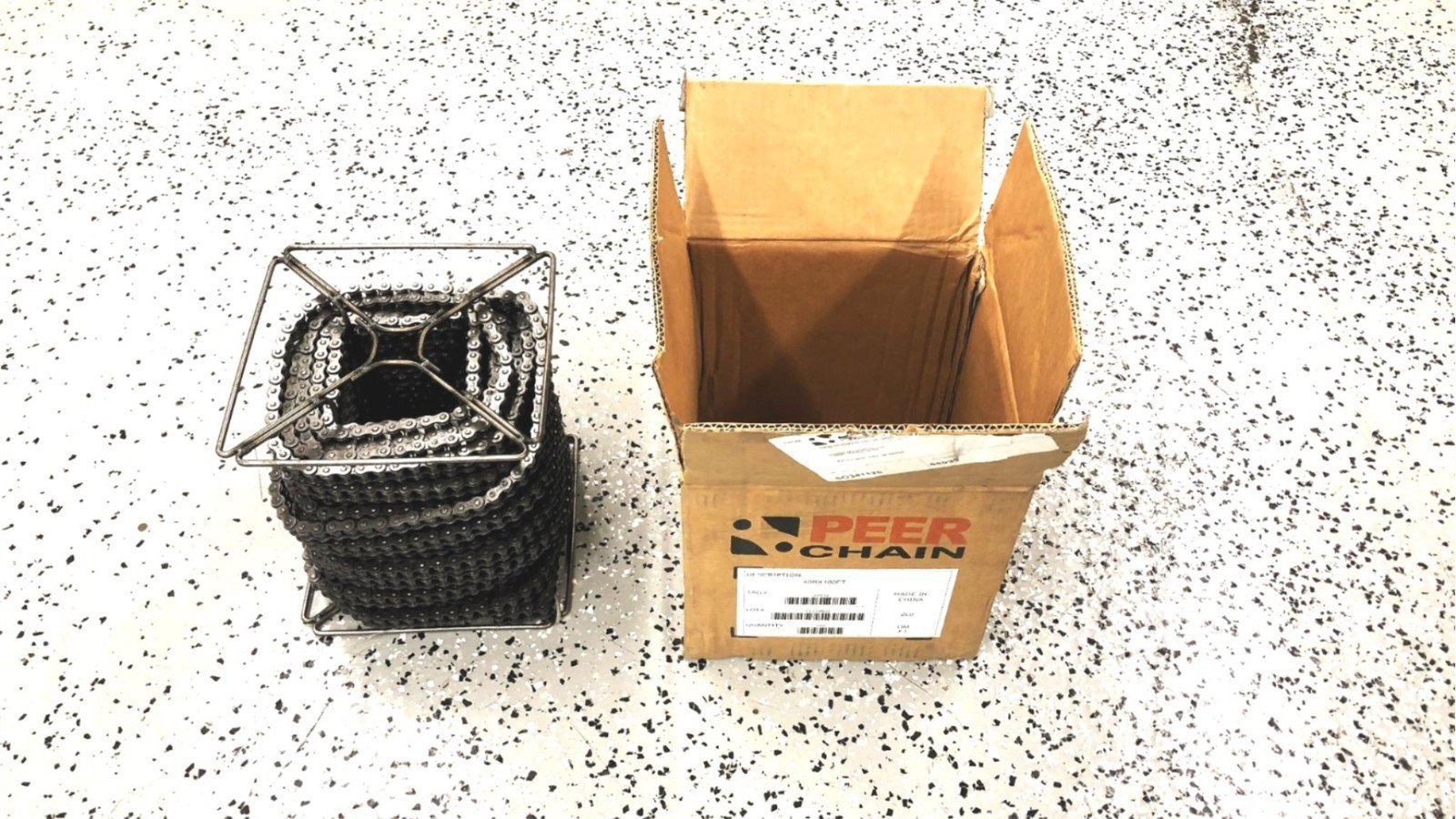 Peer Roller Chain 40R X 100FT NOS