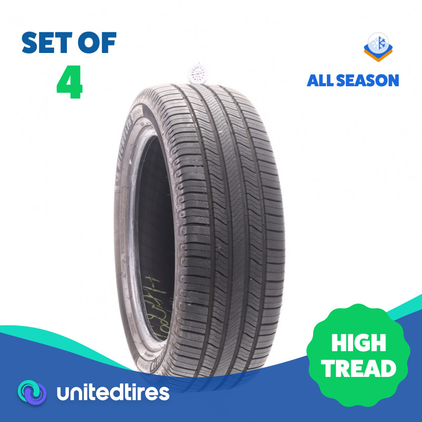 Set of (4) Used 235/55R20 Michelin Defender 2 102H - 10/32