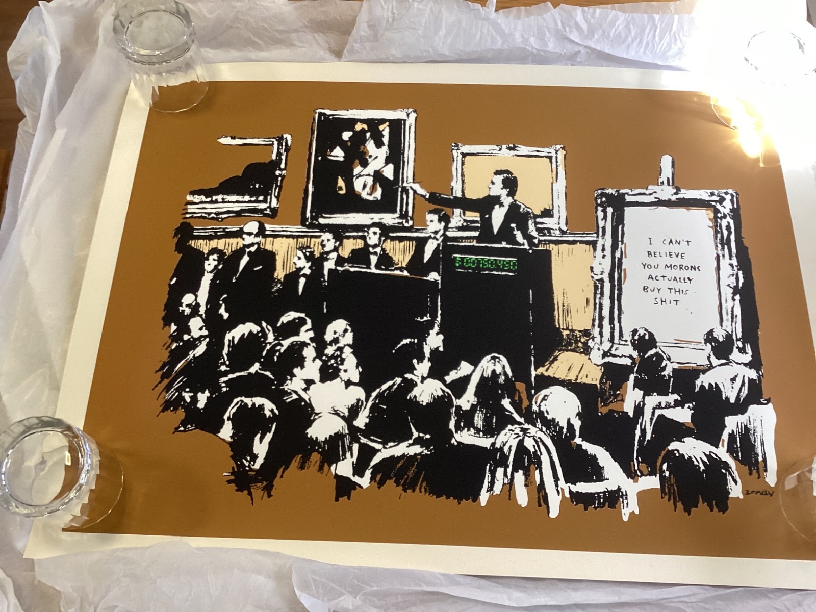 WEST COUNTRY PRINCE - BANKSY - MORONS 103/500