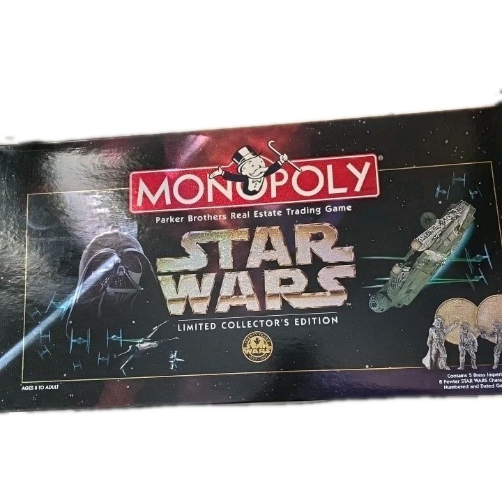 Parker Brothers Monopoly 1996 Limited Collectors Edition 20th Anniversary... Parker Brothers Monopoly 1996 Limited Collectors Edition 20th Anniversary...
