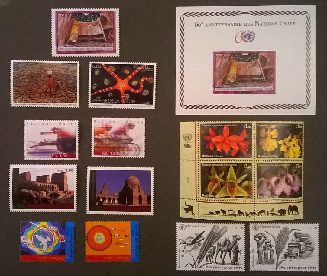 UN GENEVA  2005  Year Set  SC 434-450  United Nations MNH Collection