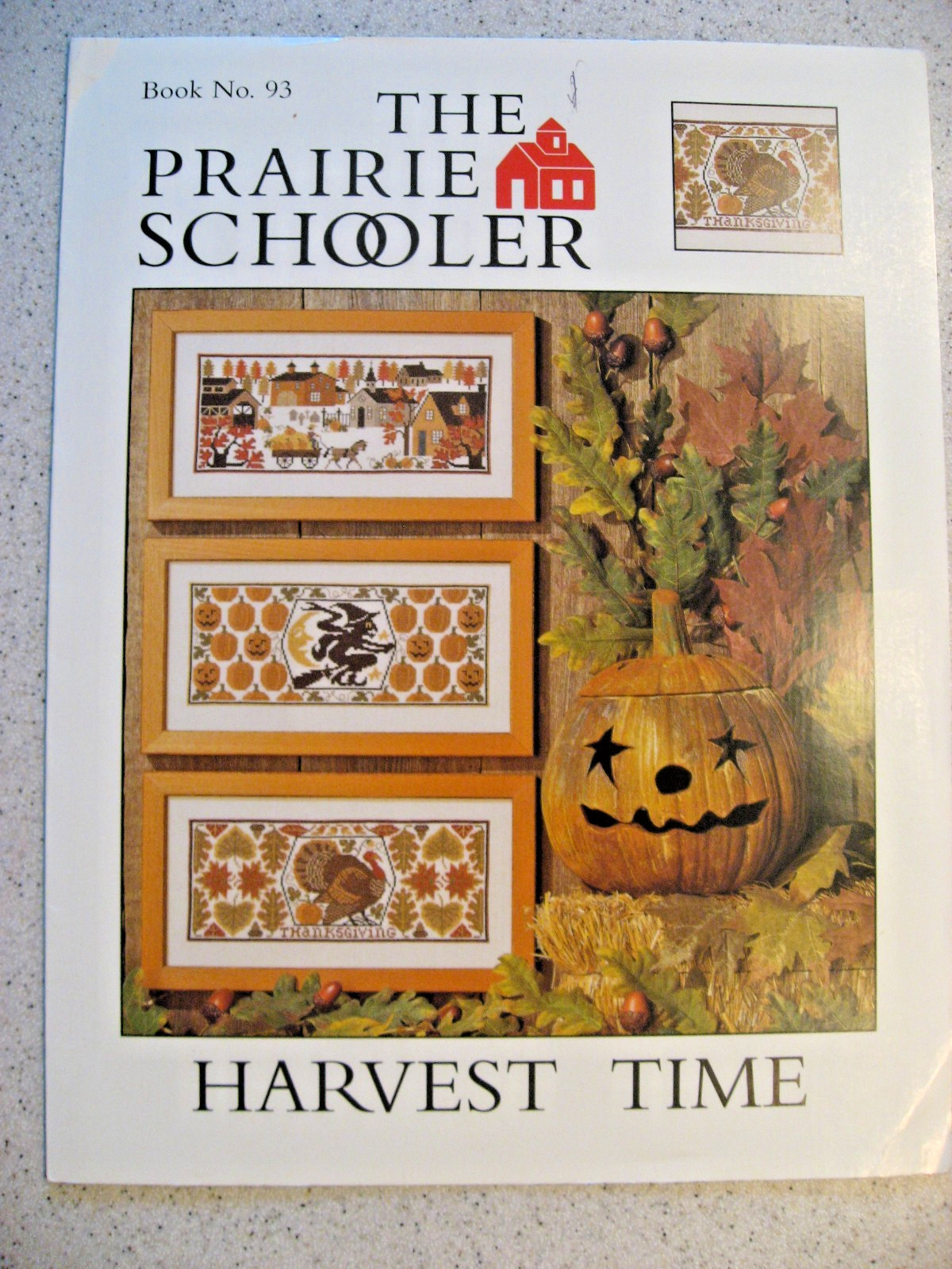 The Prairie Schooler Harvest Time Halloween Cross Stitch Pattern Book No. 93 The Prairie Schooler Harvest Time Halloween Cross Stitch Pattern Book No. 93