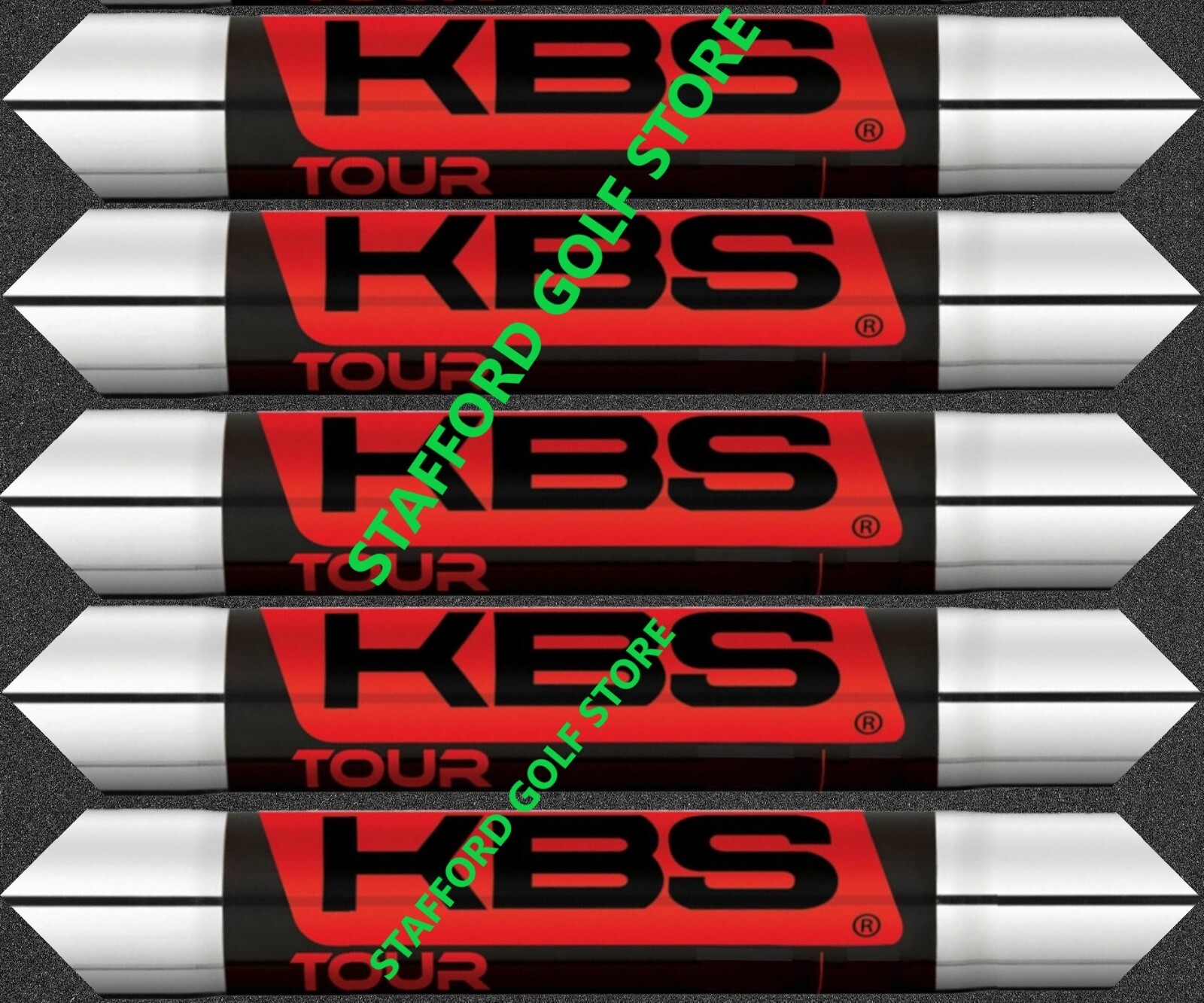 NEW KBS TOUR .355 TAPER TIP STEEL IRON SHAFTS SET R R+ S S+ X FLEX 110G-130G