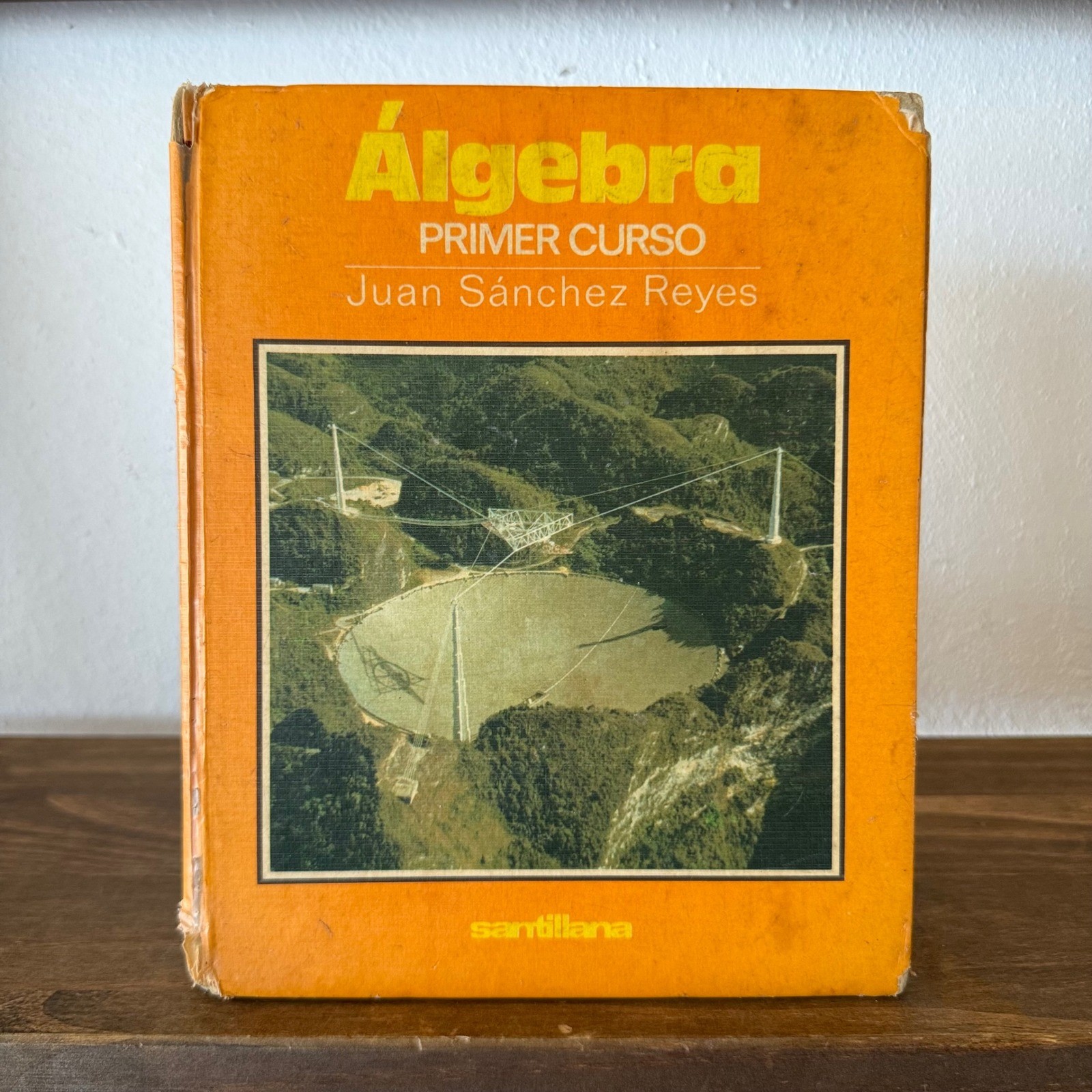 Vintage 1989 Álgebra Primer Curso Juan Sánchez Reyes Arecibo Observatory Book