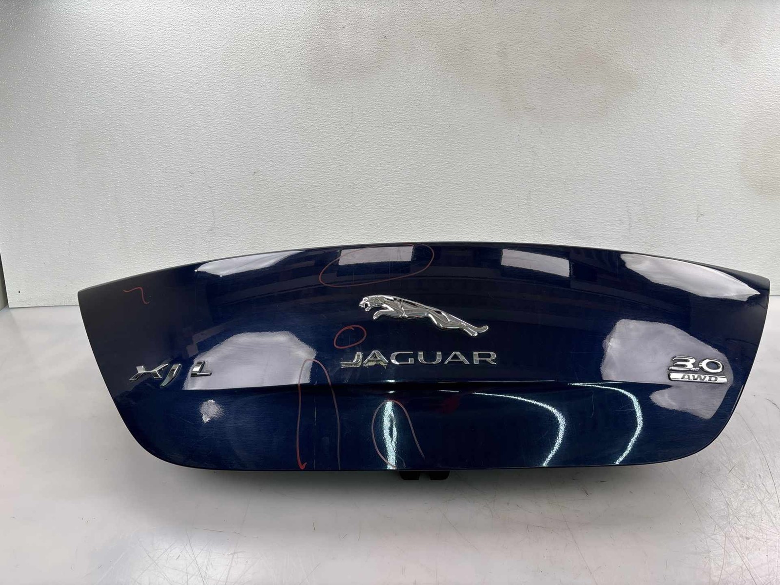 2010 - 2019 Jaguar XJ XJL Rear Trunk Deck Lid Shell Panel Blue OEM