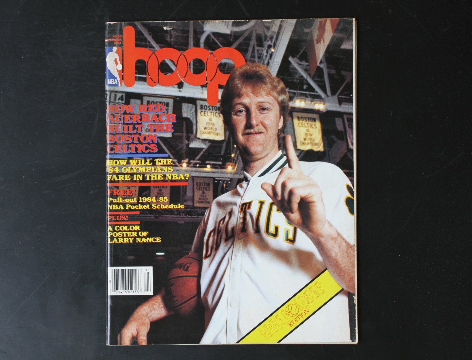 Hoop Magazine October 1984 Larry Bird Celtics NBA Today Basketball