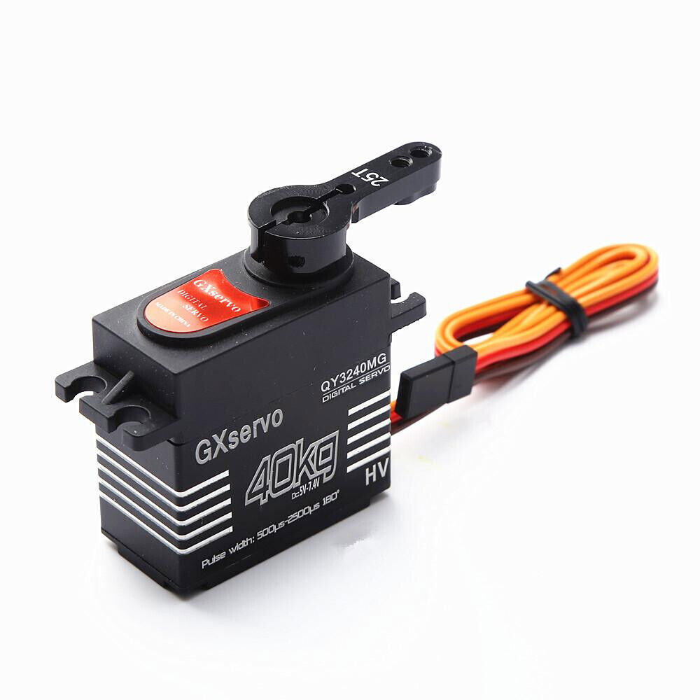 High Speed Metal Gear 40kg Large Torque Digital Servo For Rc Car Crawler Scx10