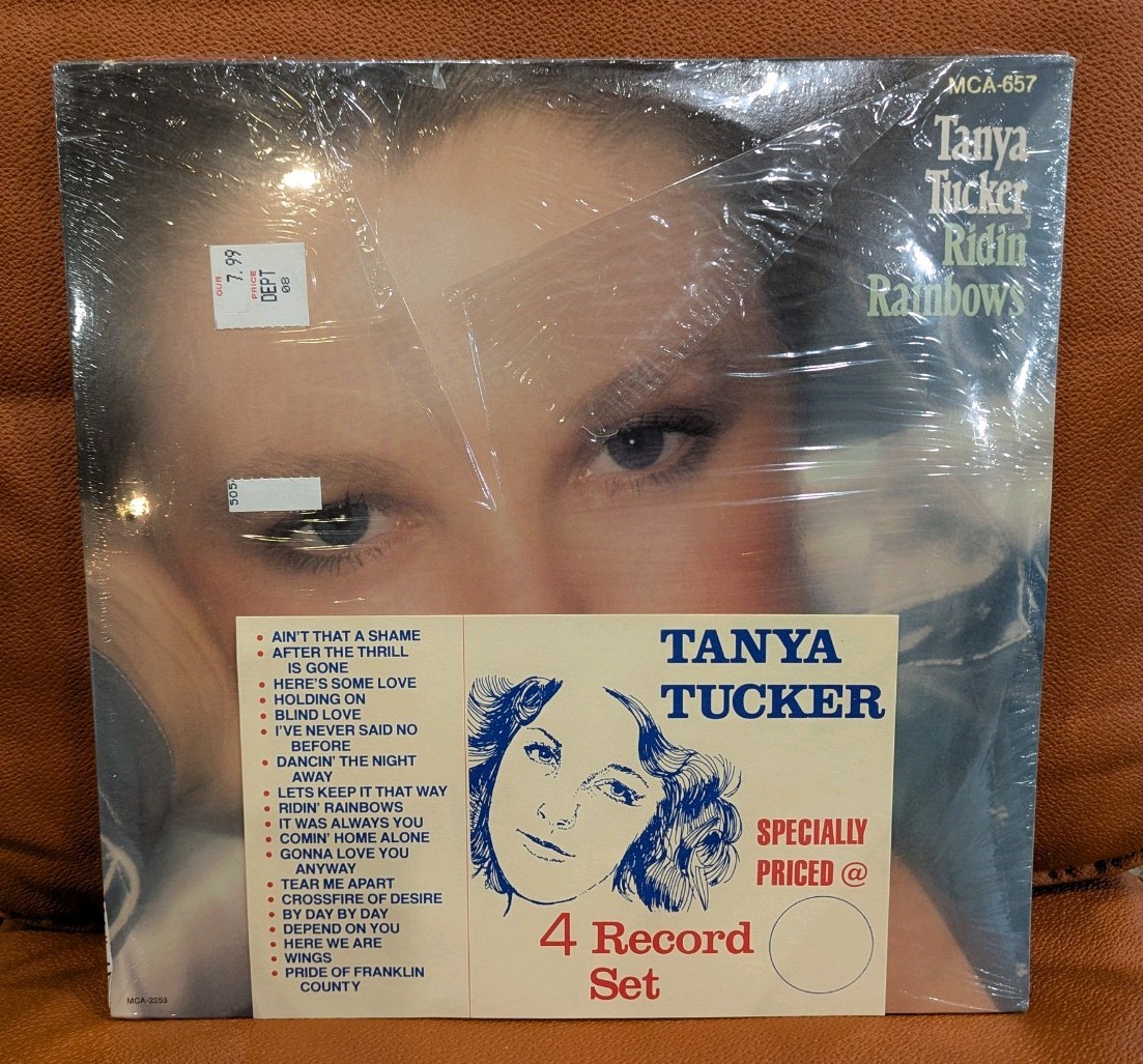 Tanya Tucker Rare 4 Sealed LP Lot Store Display w Card Vintage Vinyl 1976-79 