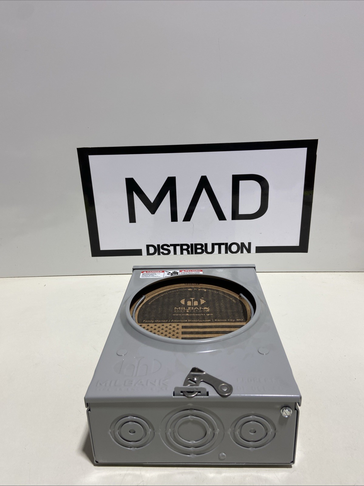 Milbank Series U-125 Meter Socket 3 Wire 600v 125 Amp