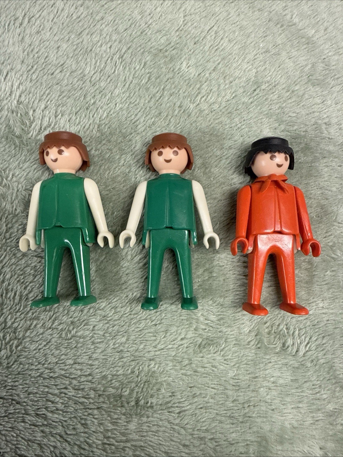 Set Of 3 Vintage Playmobil Figurines 1970’s - 