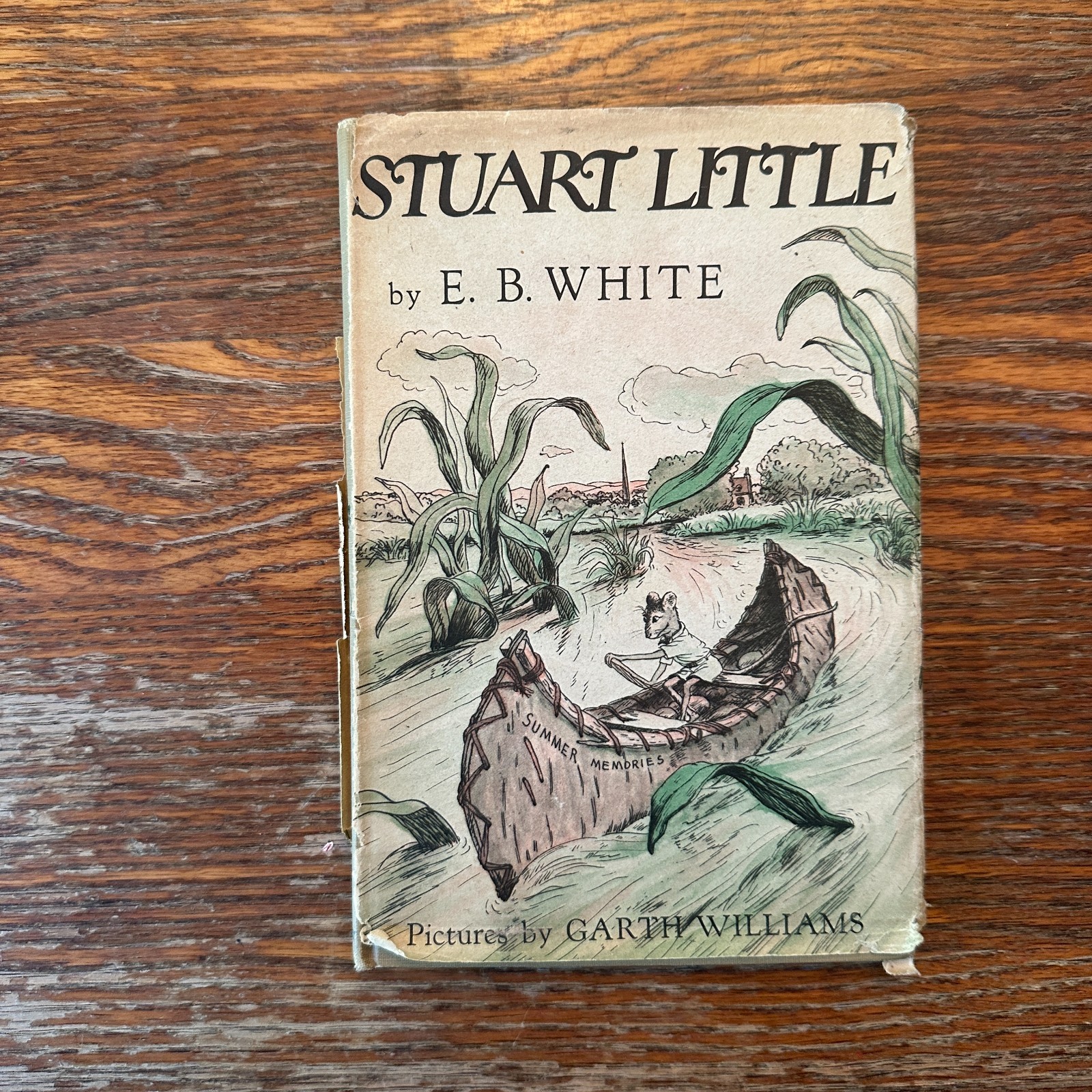 Stuart Little by E.B. White 1945 Stated First Edition I-U Print Hardcover GOOD