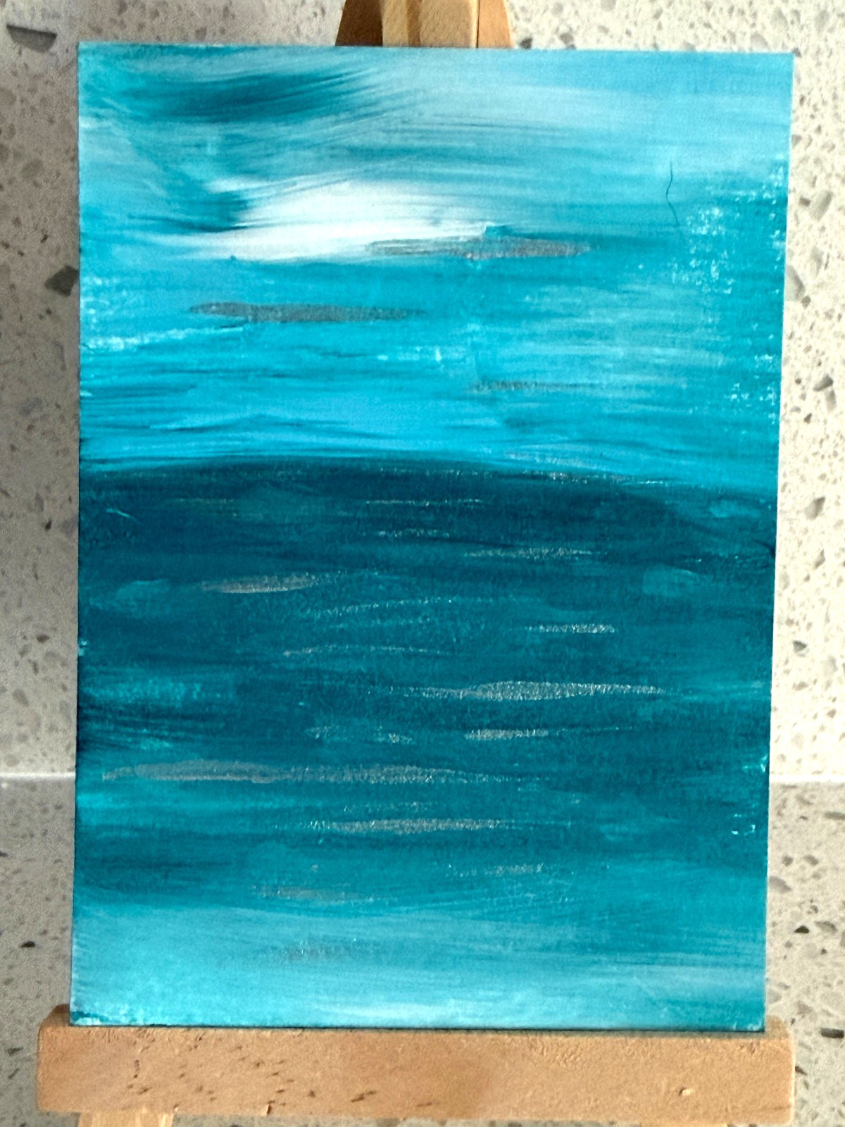 ACEO/ATC Original Acrylic Abstract Mini Painting \