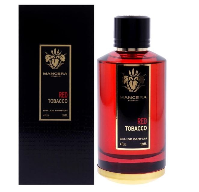 Mancera Red Tobacco Eau de Parfum 4oz / 120ml EDP Spray for Men 