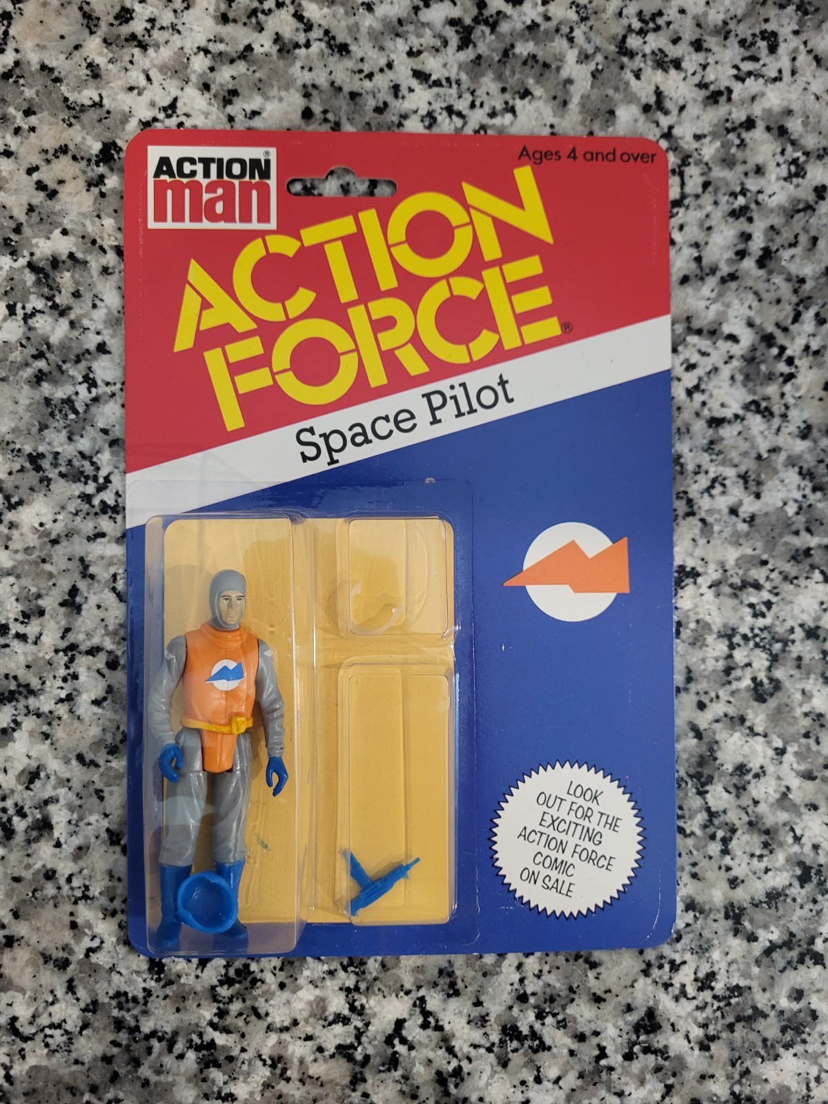 Space Pilot 1983 G.I. JOE ACTION FORCE Vintage NEW SEALED