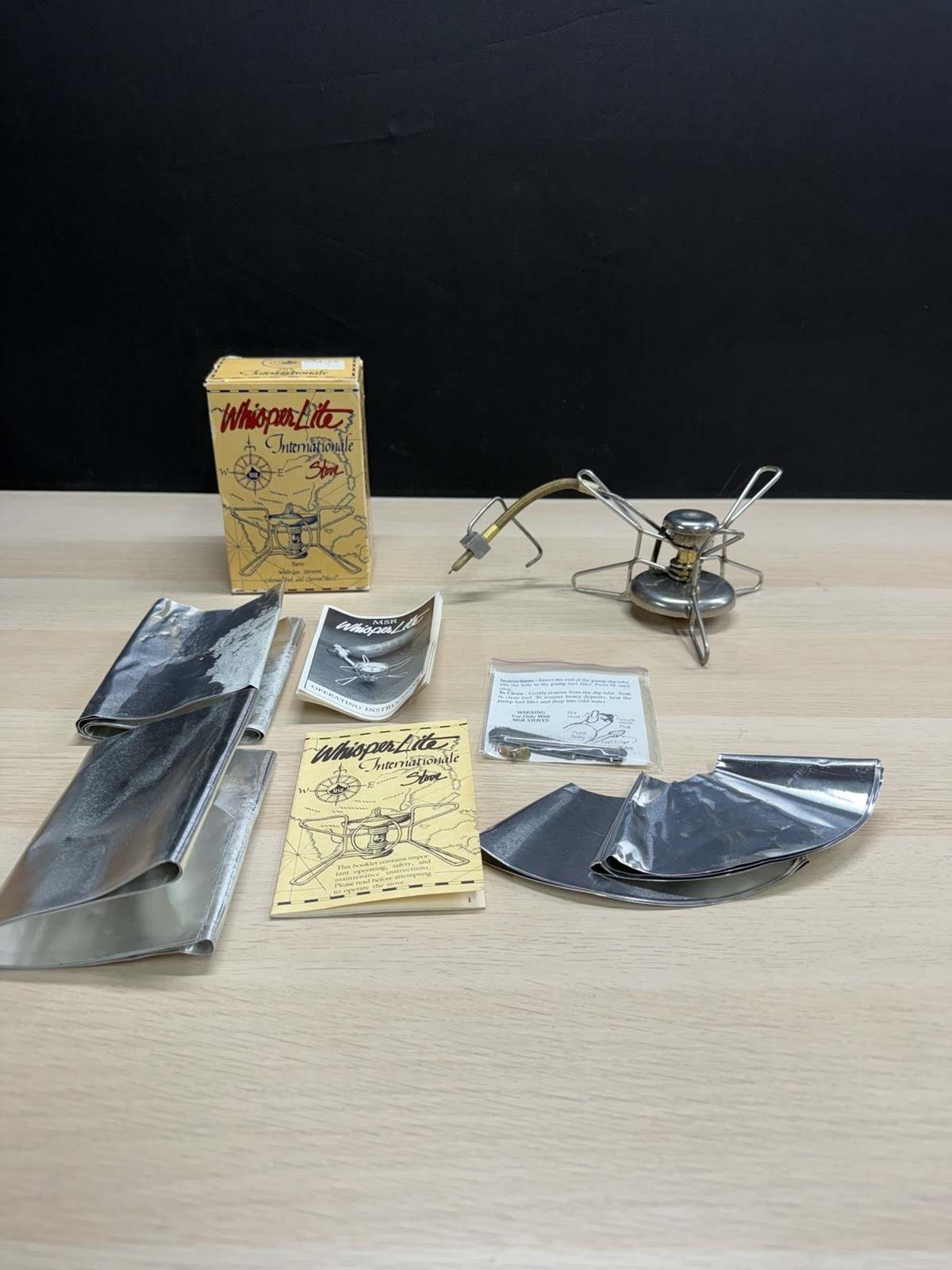 Vintage MSR WhisperLite International Backpacking Stove Kit Compact READ MORE