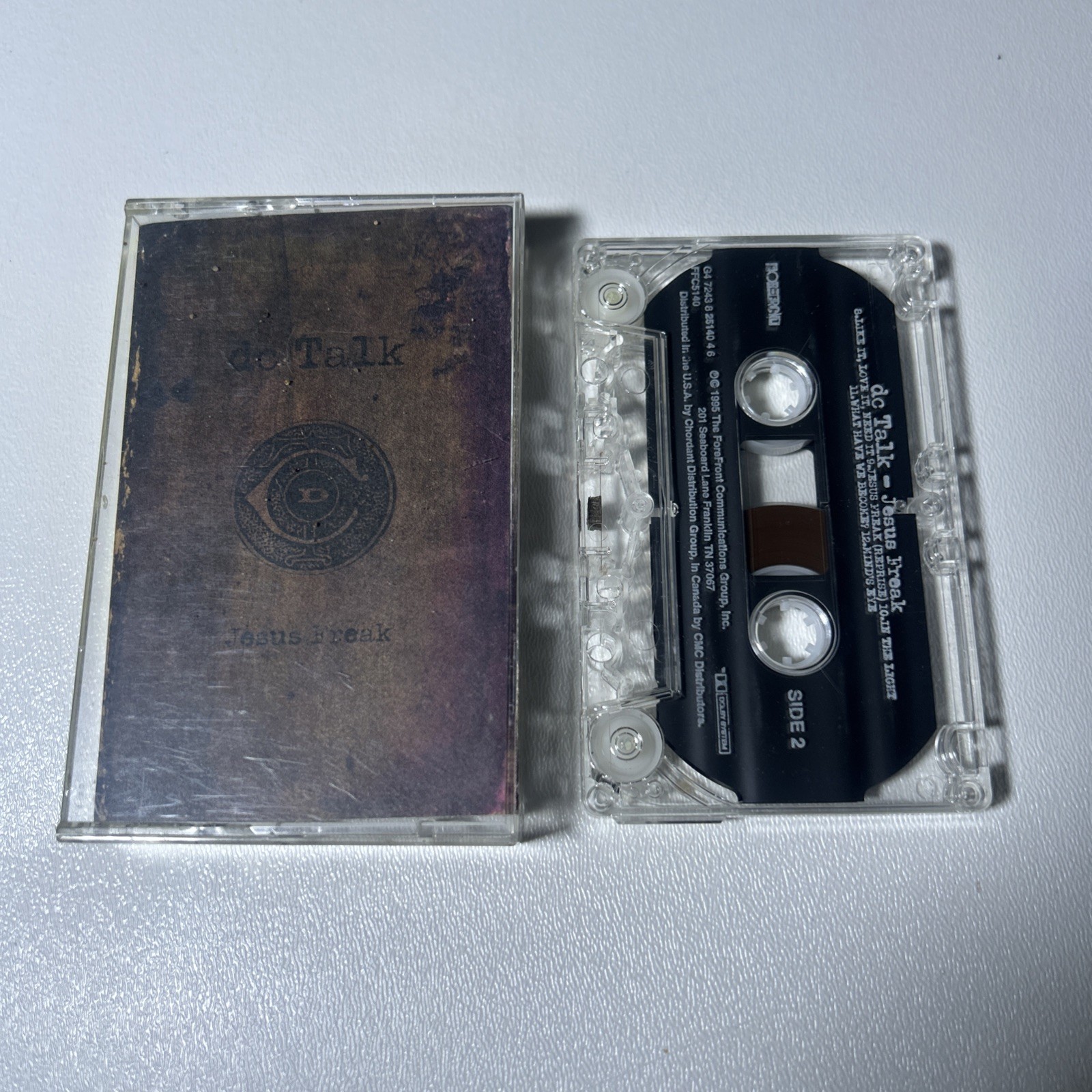 DC Talk - Jesus Freak (1995, Cassette) ForeFront Records Christian Rap Rock HTF DC Talk - Jesus Freak (1995, Cassette) ForeFront Records Christian Rap Rock HTF