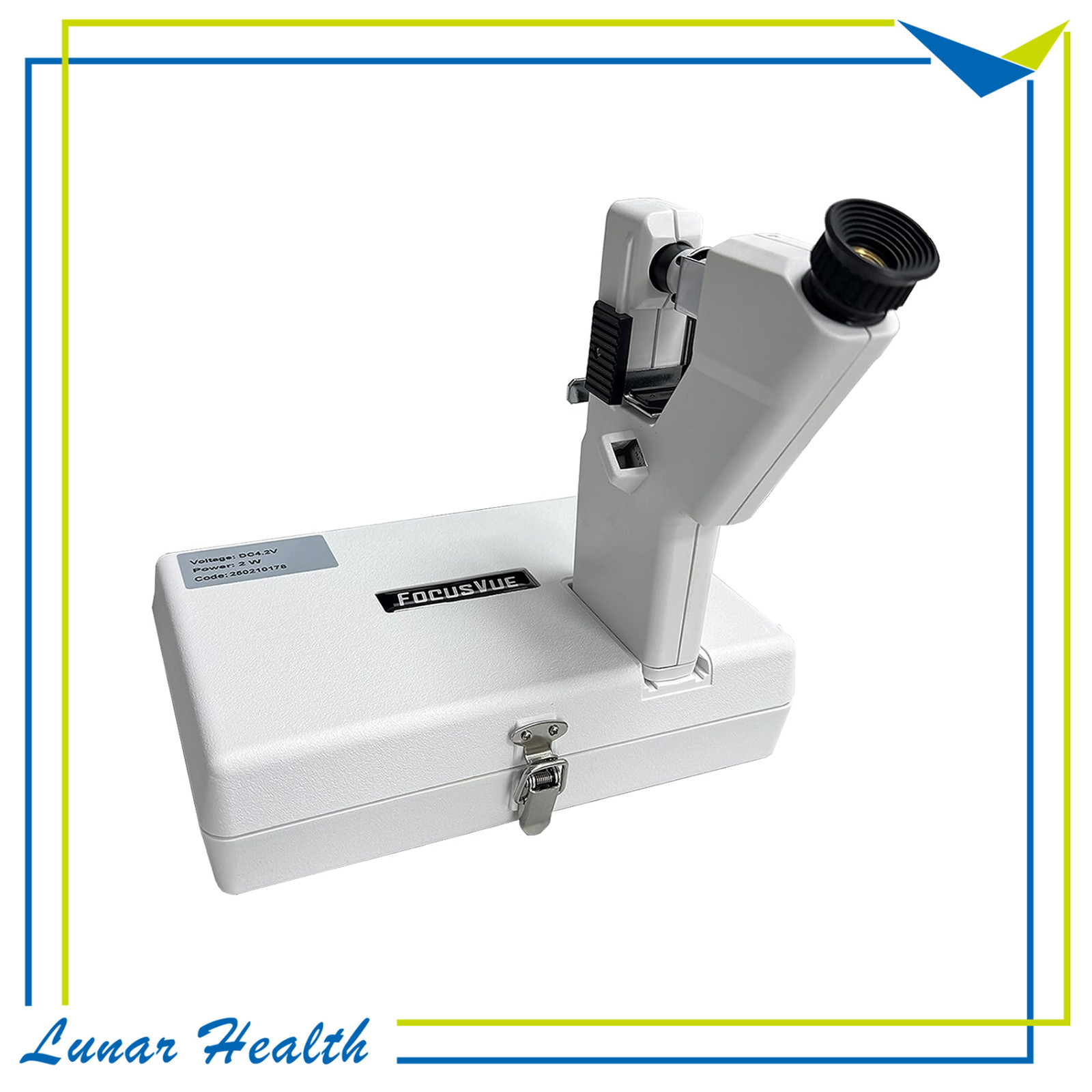 Portable Manual Lensmeter NJC-1 Focimeter Lensometer Optometry Optic Machine 