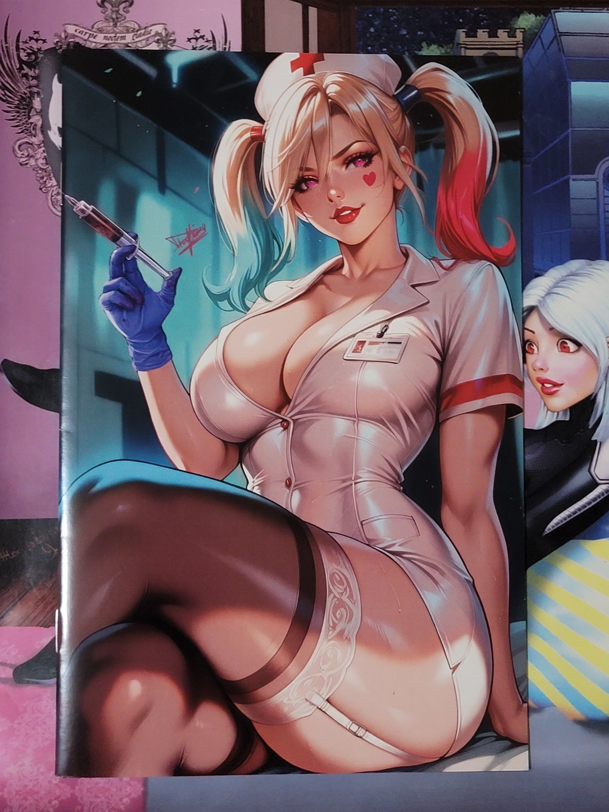 Artist Alley Comics Multiverse Saga Nurse Harley Cosplay Dhaxina 🏜🐅🏜